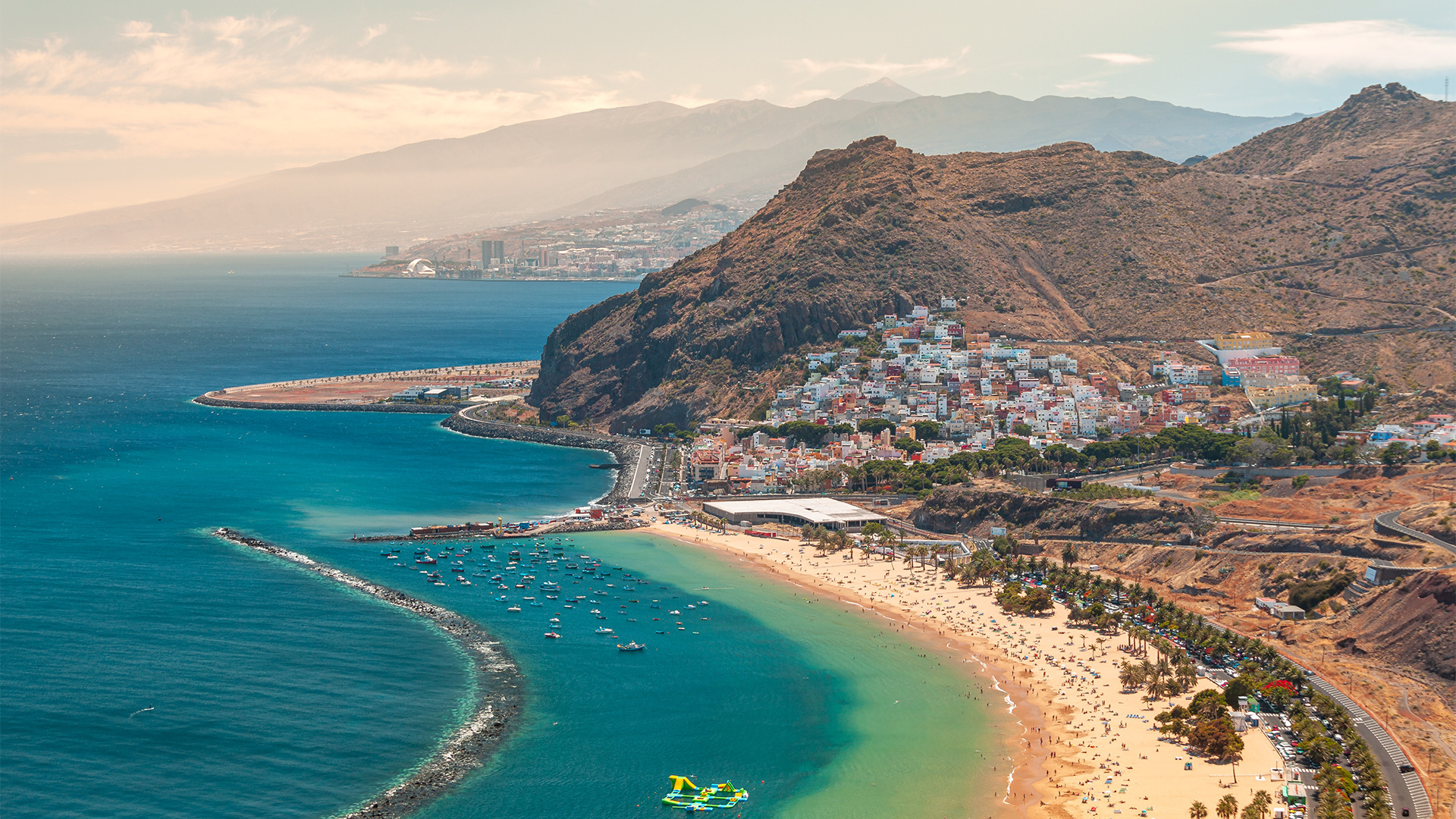 Everlasting sunshine, Tenerife paradise, Endless summer, Sunny destination, 1920x1080 Full HD Desktop