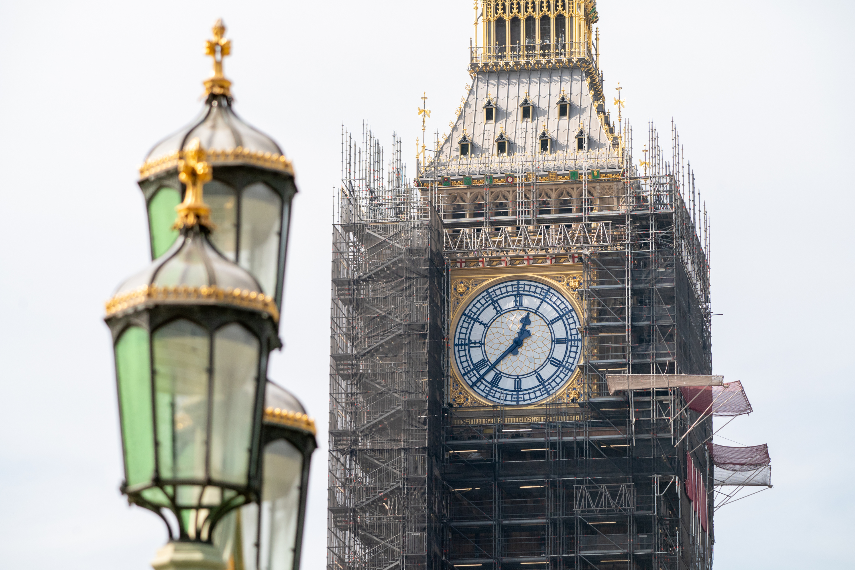 Big Ben, Refurbishment, Original color scheme, Restoration project, 3000x2000 HD Desktop