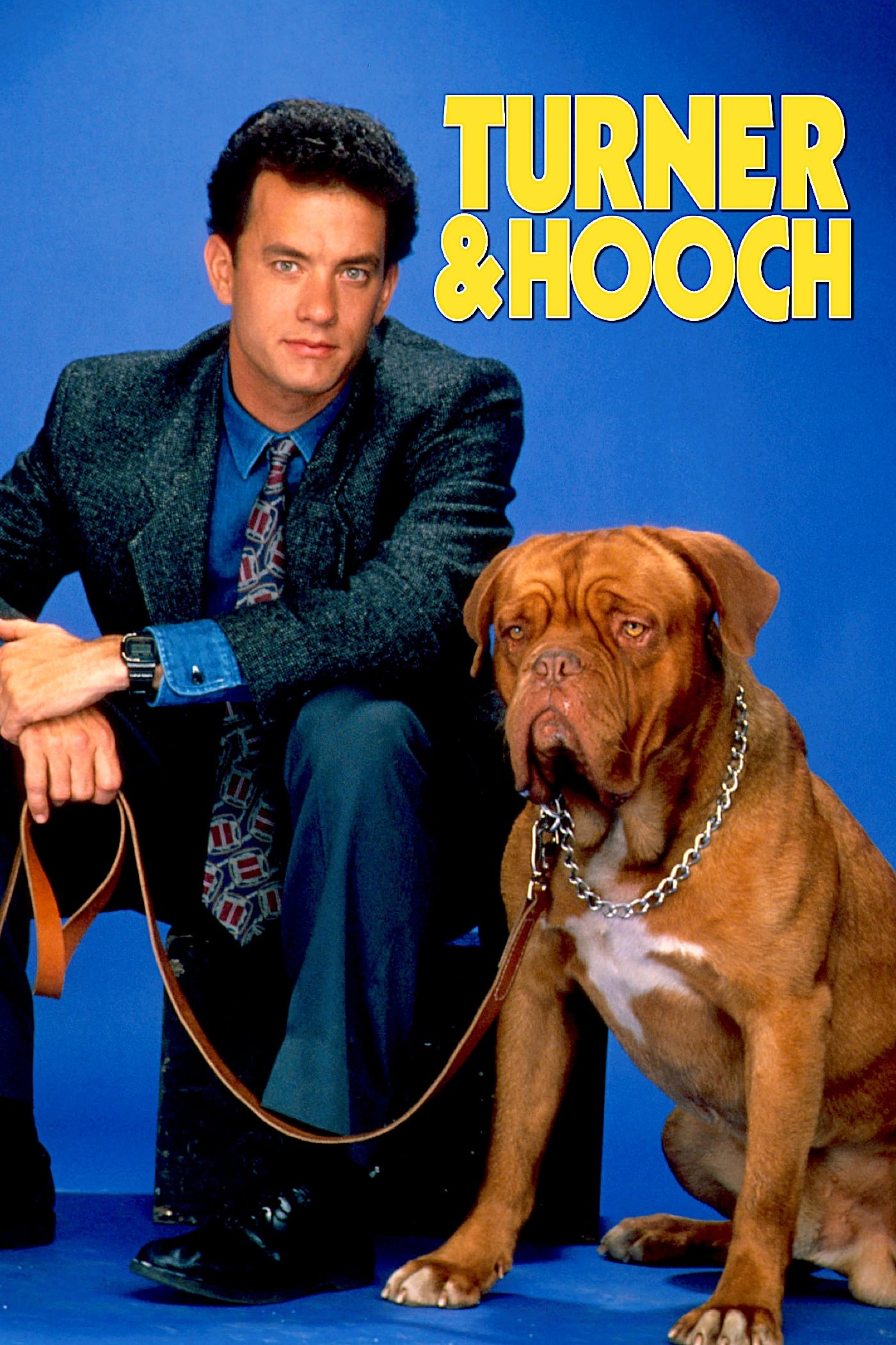 Turner and Hooch: A 1989 American buddy cop comedy film starring Tom Hanks. 1400x2100 HD Background.
