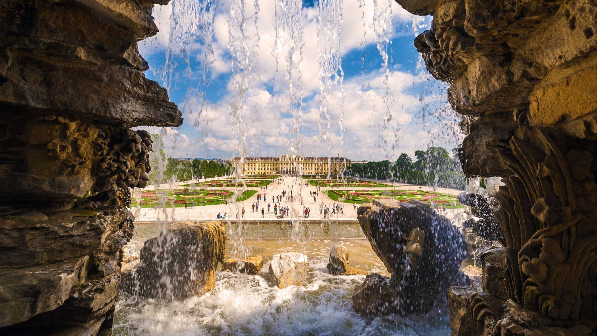 Schonbrunn Palace, Desktop wallpapers, HD background images, Schnbrunn palace, 1920x1080 Full HD Desktop