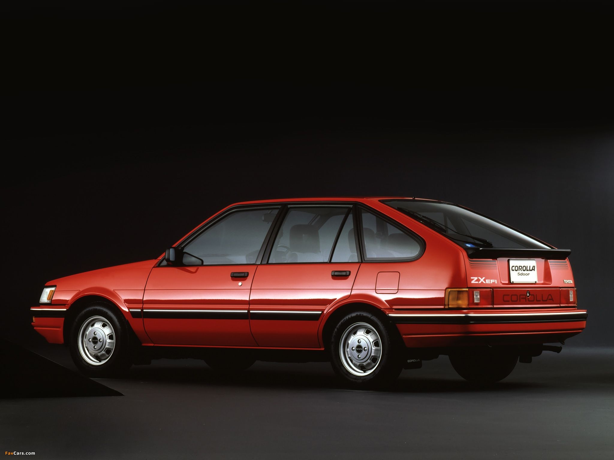 Toyota Corolla, 5-door zx AE80AE81, 198587, HD wallpapers, 2050x1540 HD Desktop