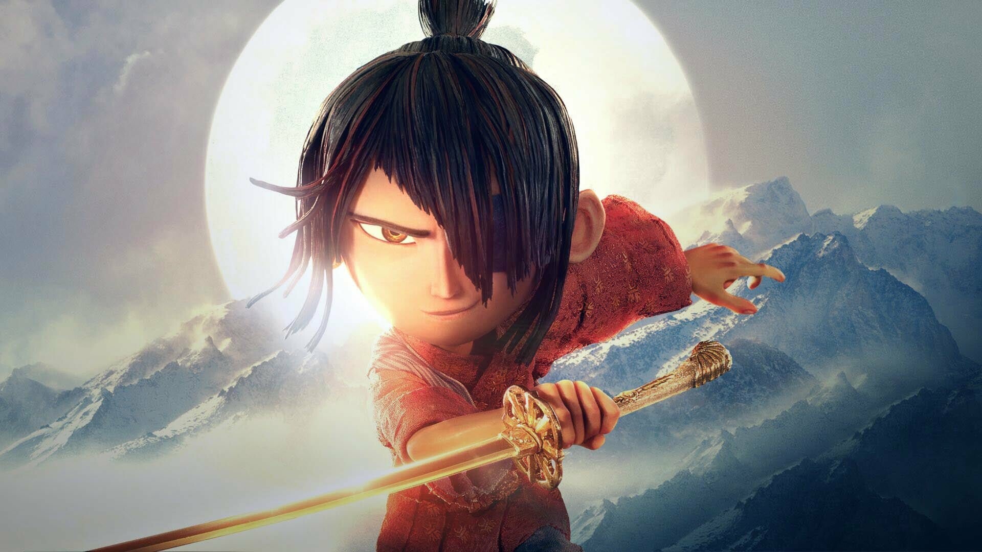 Kubo and the Two Strings: The stop-motion animation, Inspired by Japanese media. 1920x1080 Full HD Wallpaper.