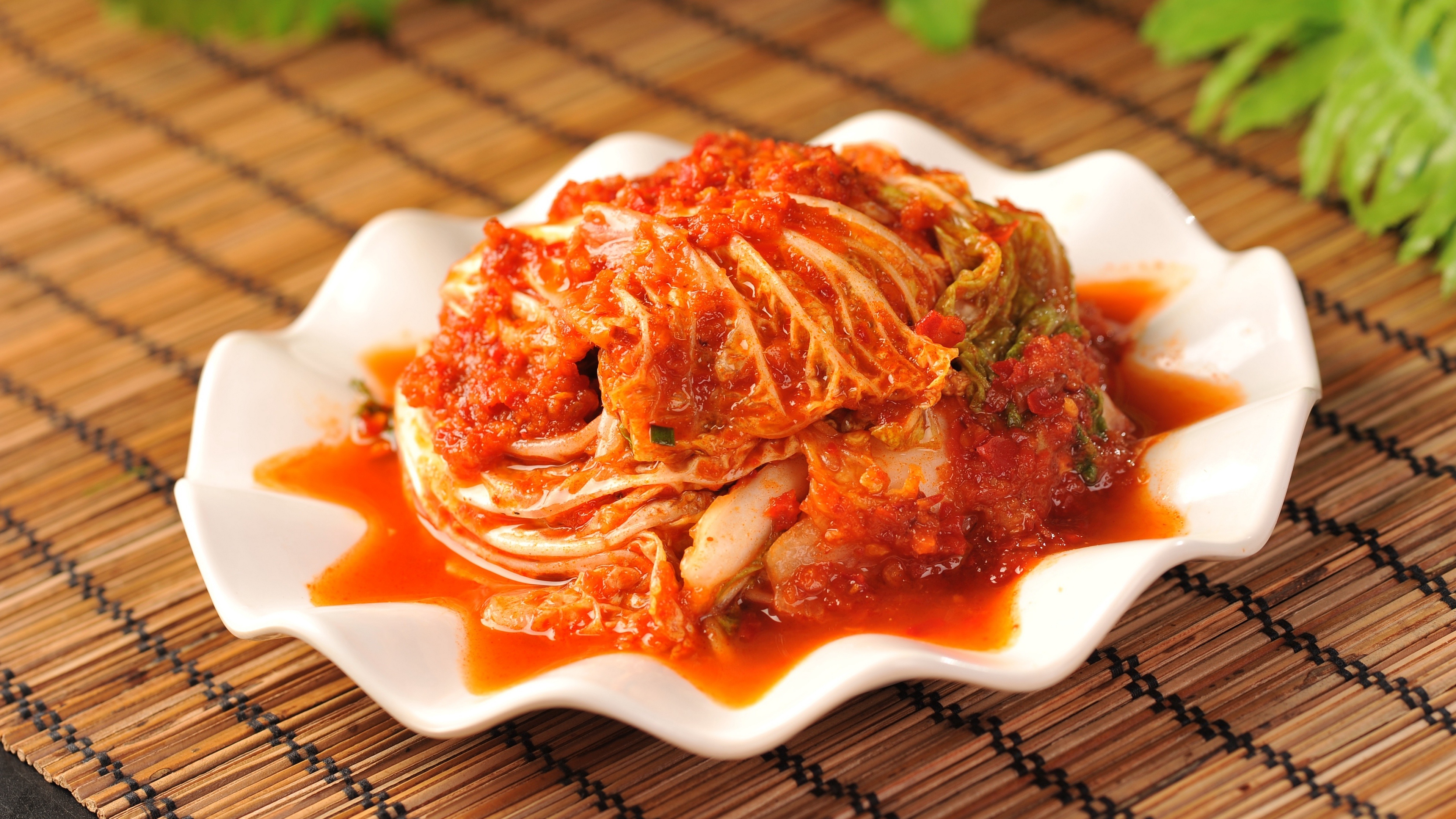 Kimchi variety, Korean cuisine, Fermented delight, Spicy side dish, 3840x2160 4K Desktop