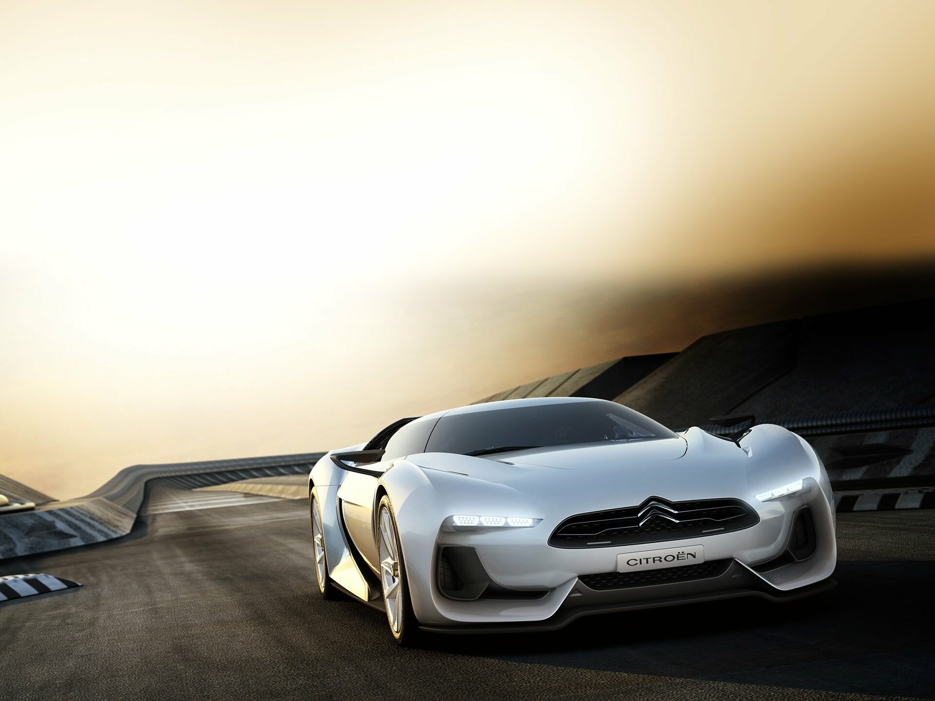 Citroen: Model GT concept, Produced the mid-size model GS in 1970. 1920x1440 HD Background.