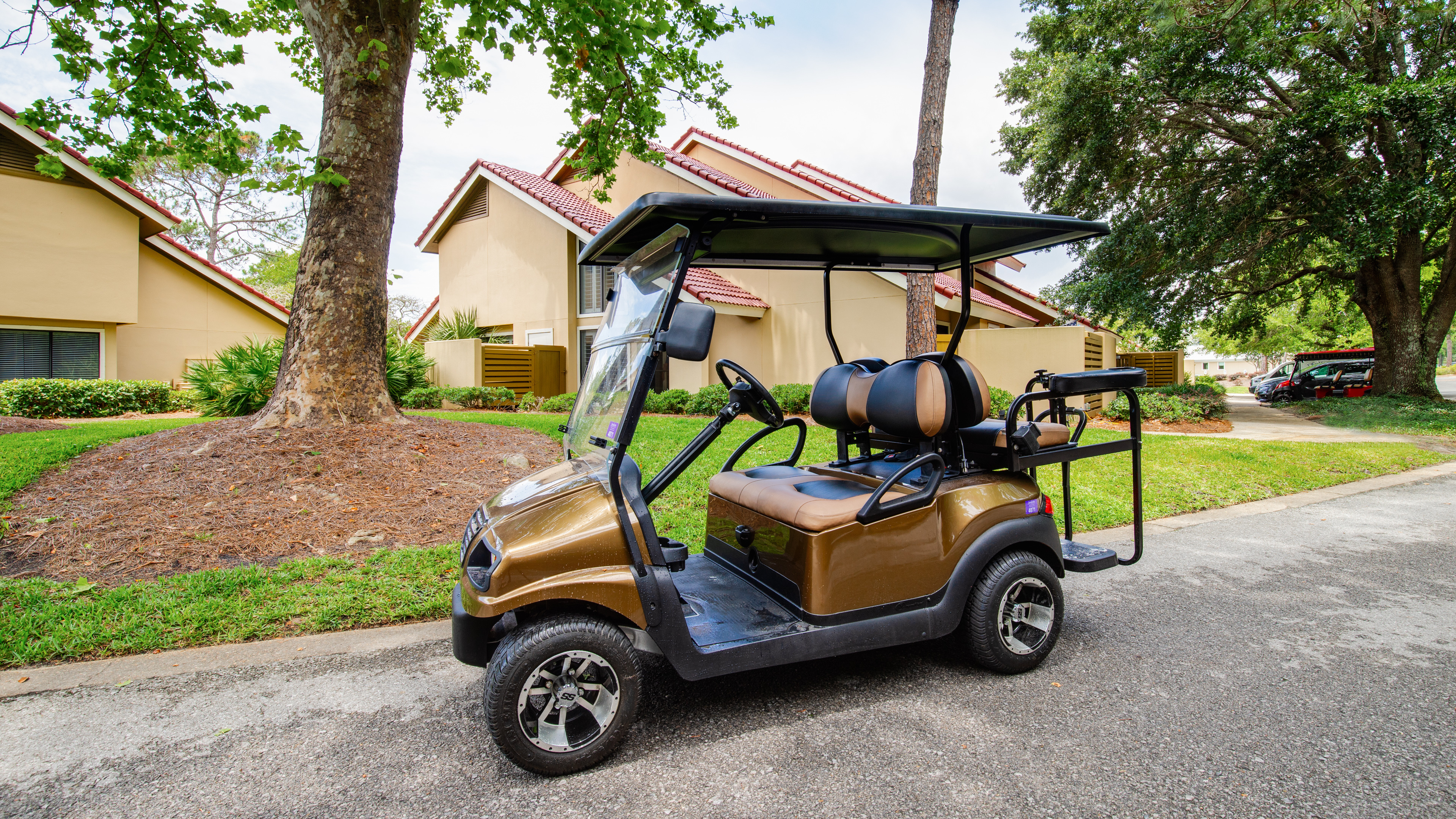 Golf Cart, Luxury lakefront, Destin Florida, United States, 3840x2160 4K Desktop