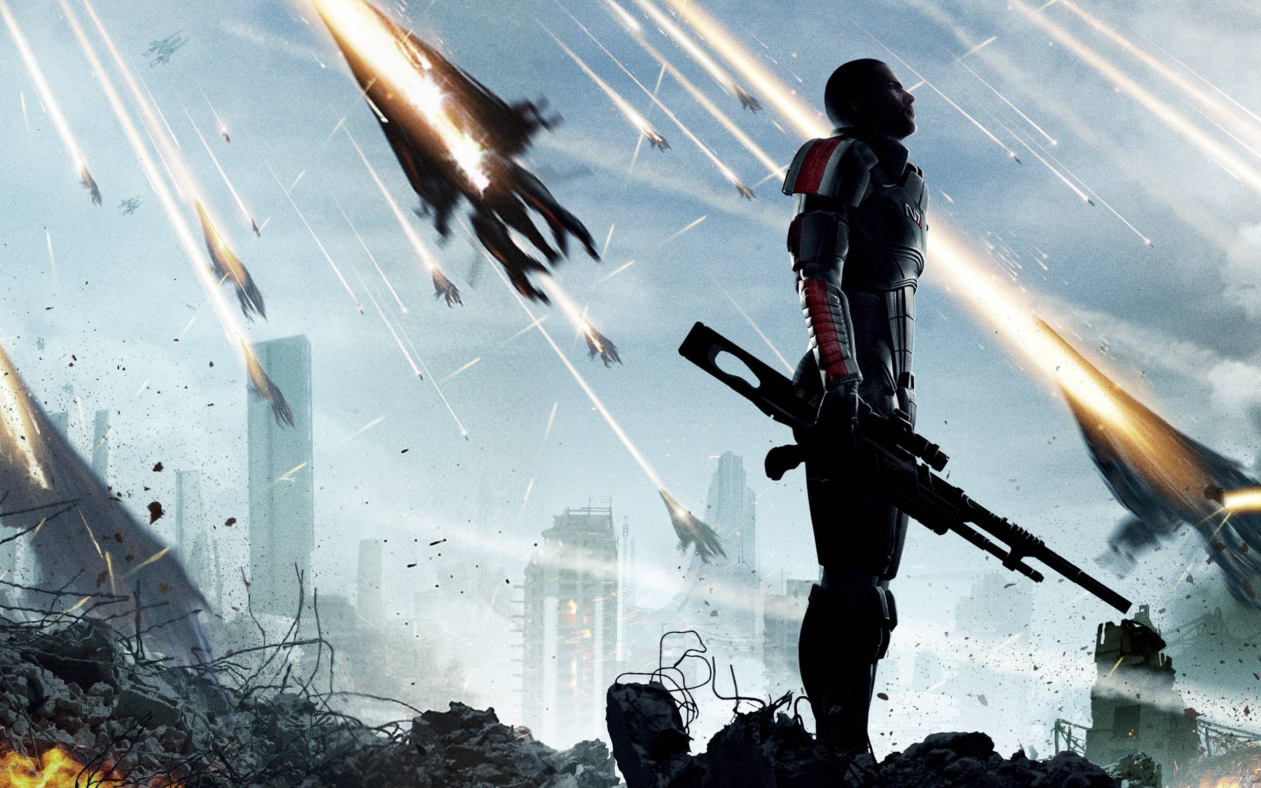 Mass Effect, Cool wallpaper, Stunning artistry, Game-inspired visuals, 2560x1600 HD Desktop