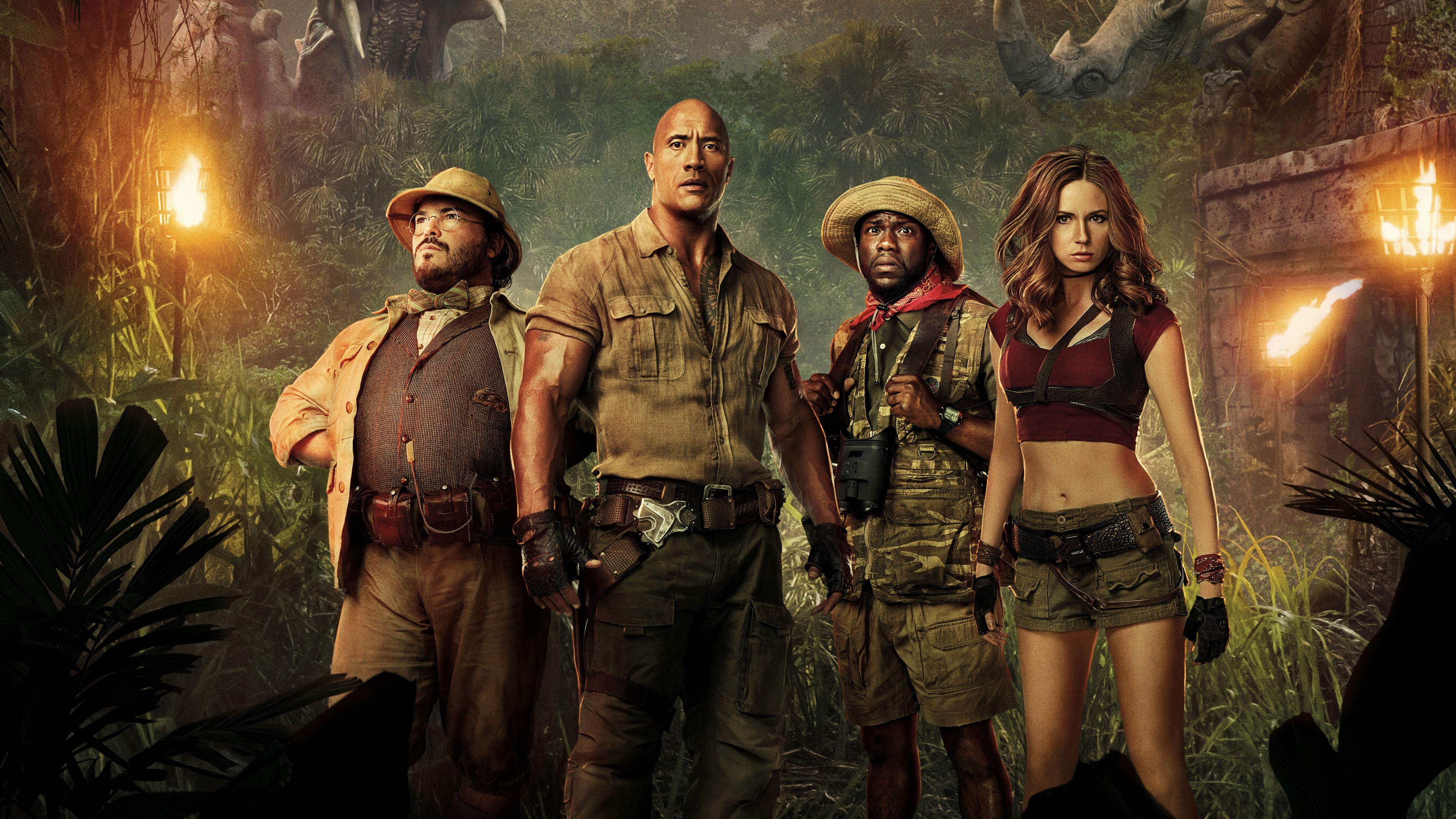 Jumanji: Welcome to the Jungle movie, Hd wallpapers and, Backgrounds, 3840x2160 4K Desktop