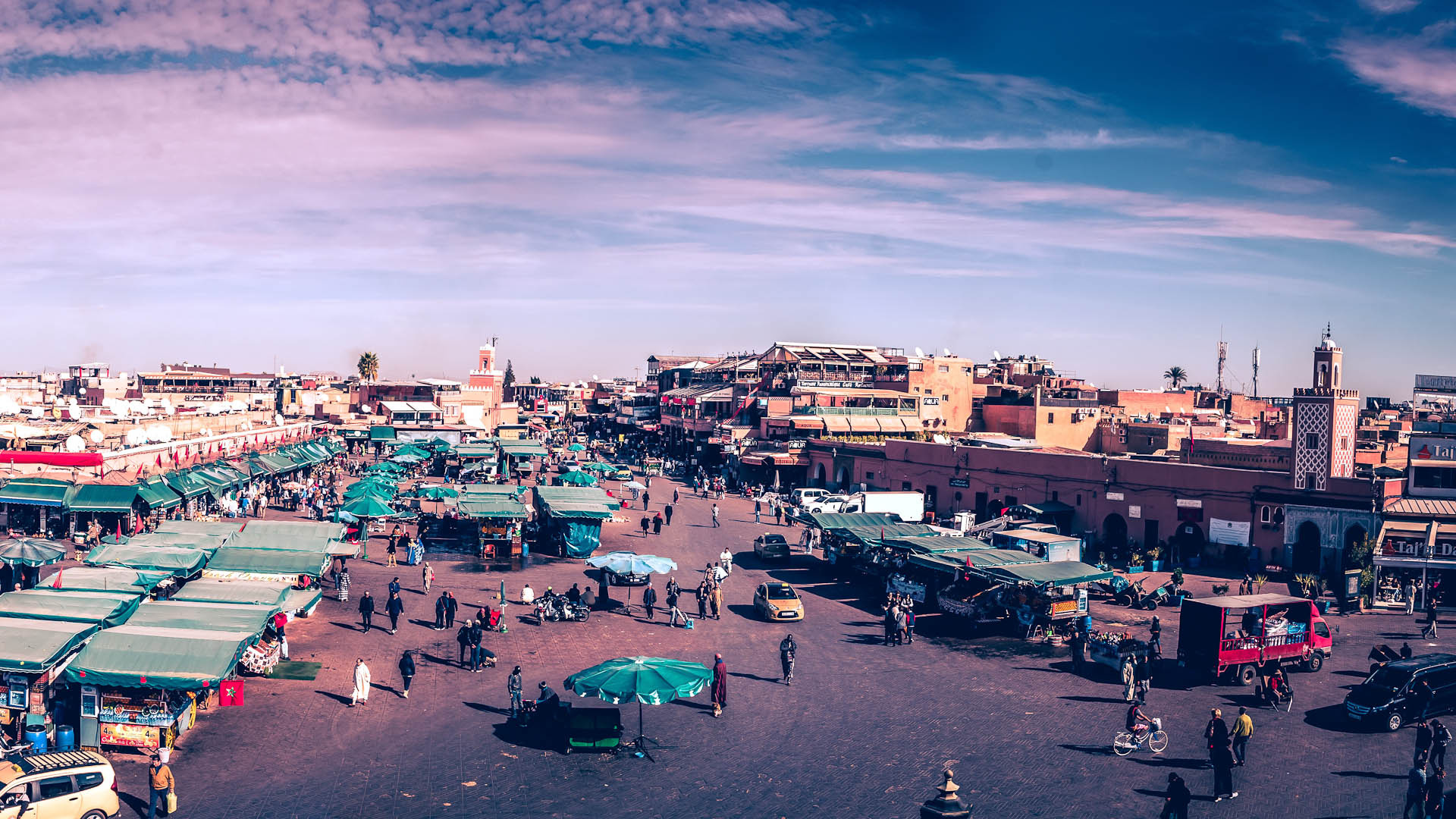 World's best places, Marrakesh gem, Cultural hotspot, Vibrant atmosphere, 1920x1080 Full HD Desktop