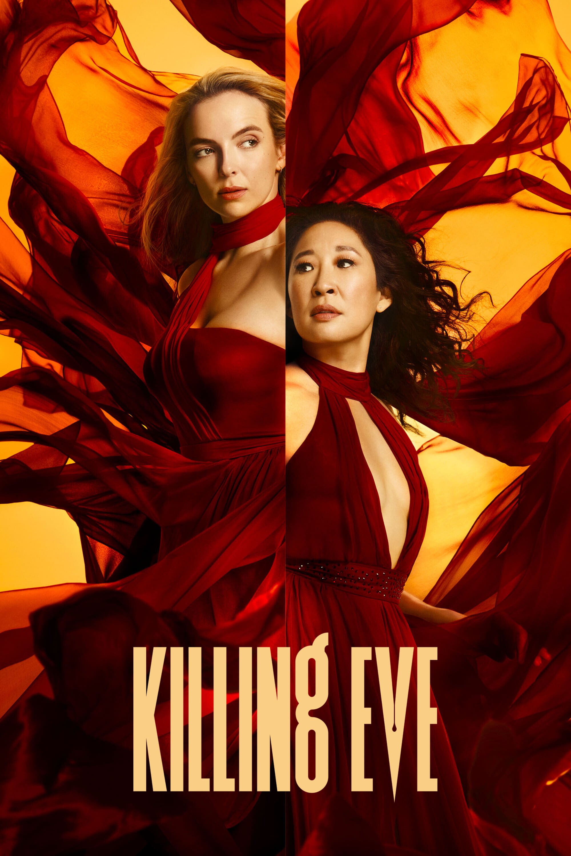 Killing Eve: TV series 2018, A British spy thriller television series. 2000x3000 HD Wallpaper.