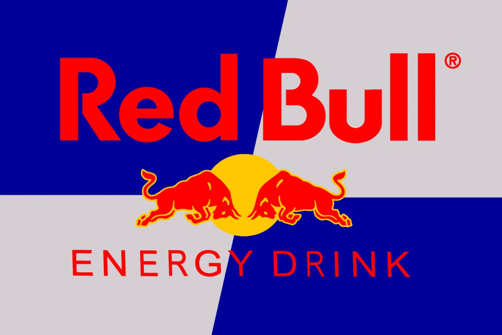 Red Bull Logo: A utility drink, Taken against mental or physical weariness or exhaustion. 1920x1280 HD Background.