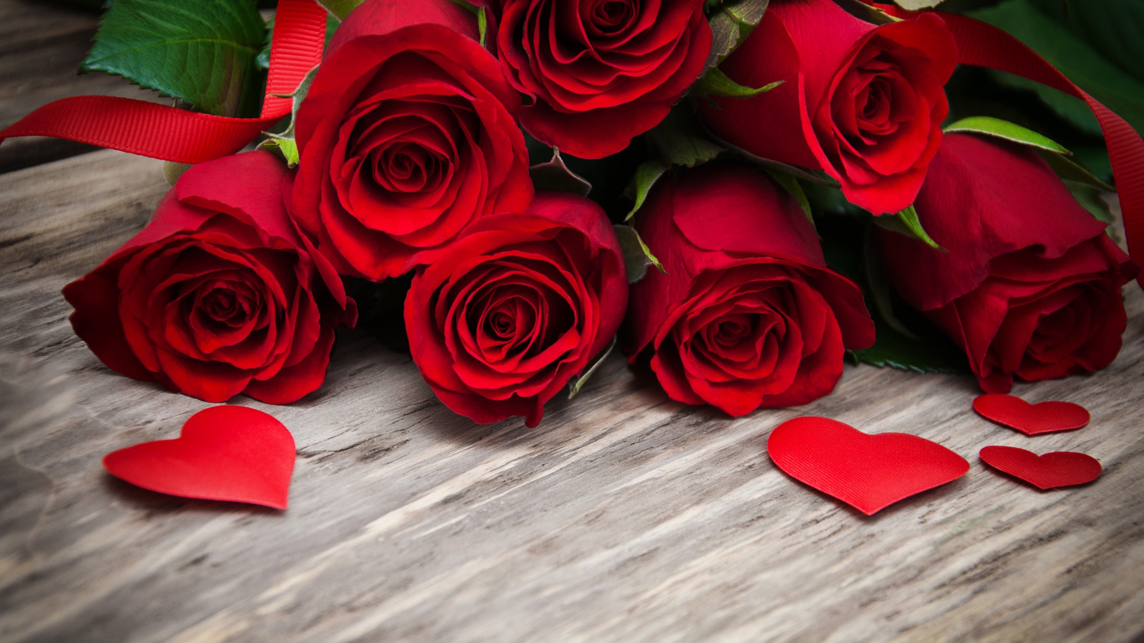 Roses, Valentine Wallpaper, 3840x2160 4K Desktop