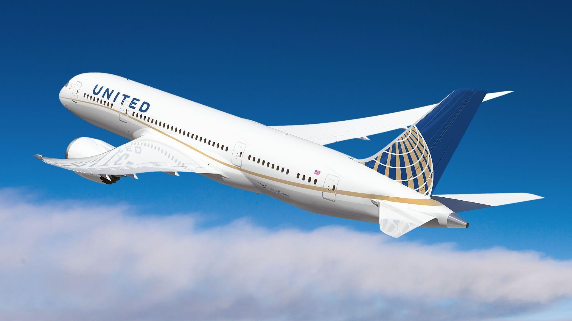 United Airlines, HD wallpapers, Airline photography, Travel backgrounds, 1920x1080 Full HD Desktop