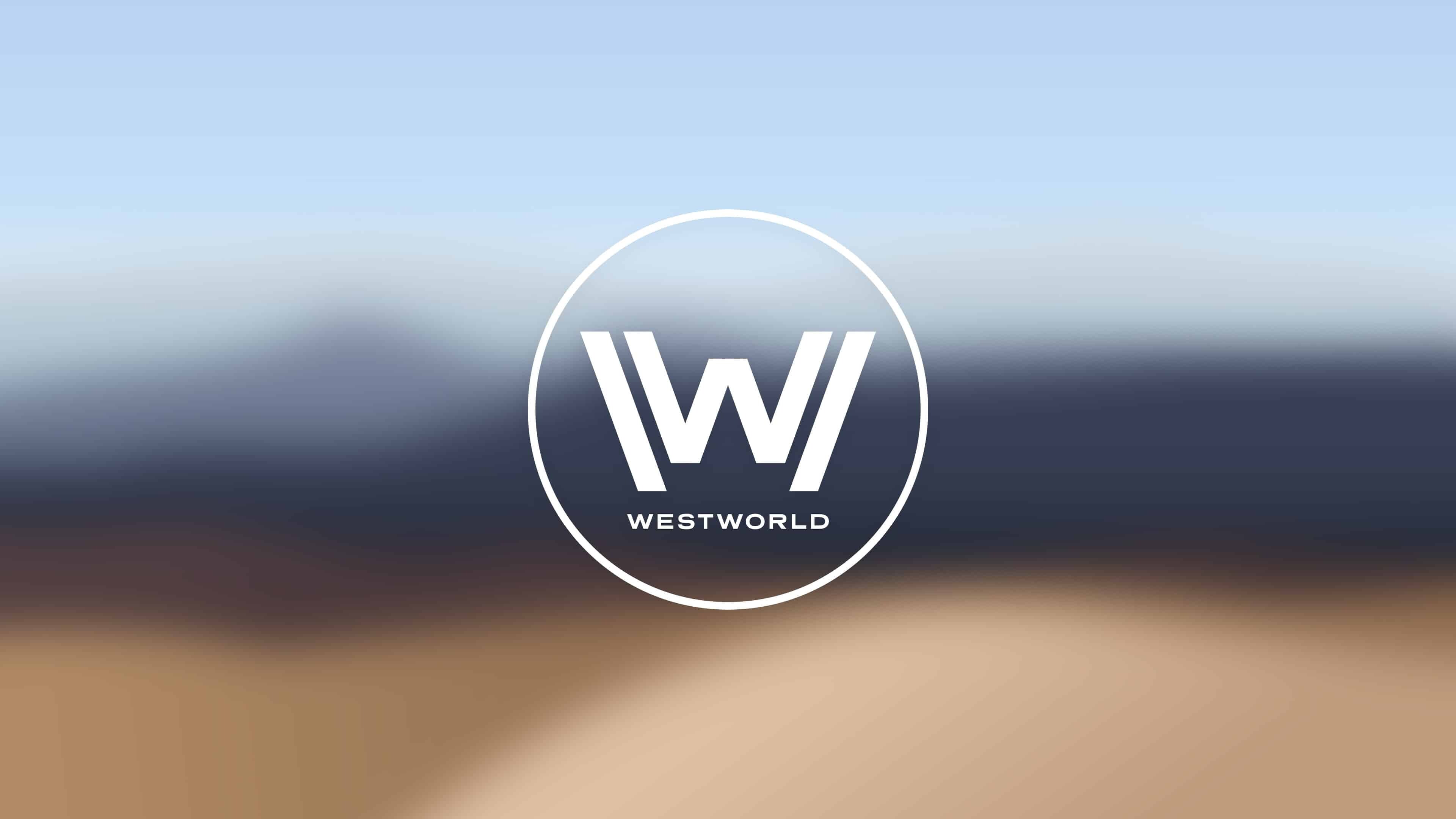 Westworld: Logo, TV series, Minimalist, Letter. 3840x2160 4K Wallpaper.