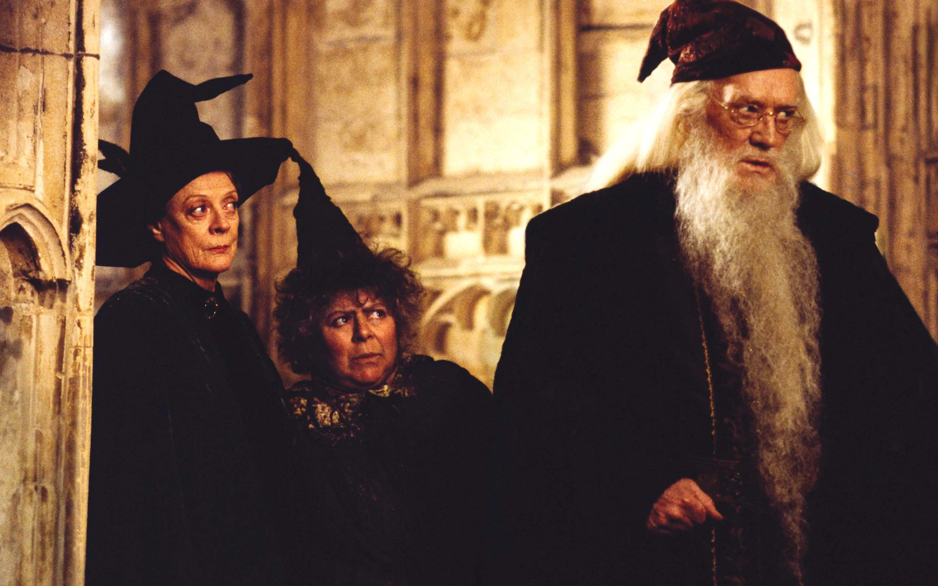 Albus Dumbledore, Hogwarts headmaster, Wise mentor, Powerful wizard, 1920x1200 HD Desktop