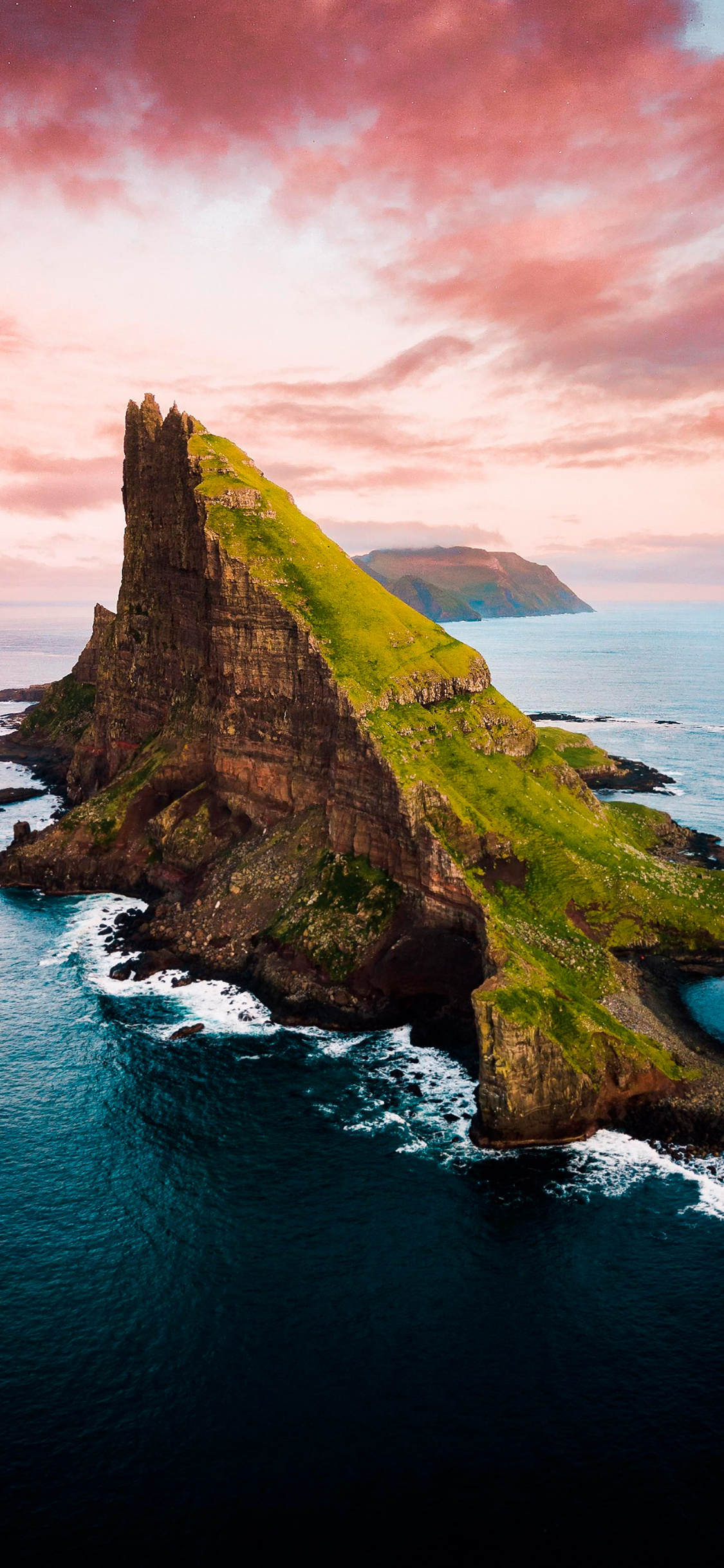 Faroe Islands, Nature wallpaper, Wallpaper of the week, Serene beauty, 1130x2440 HD Phone