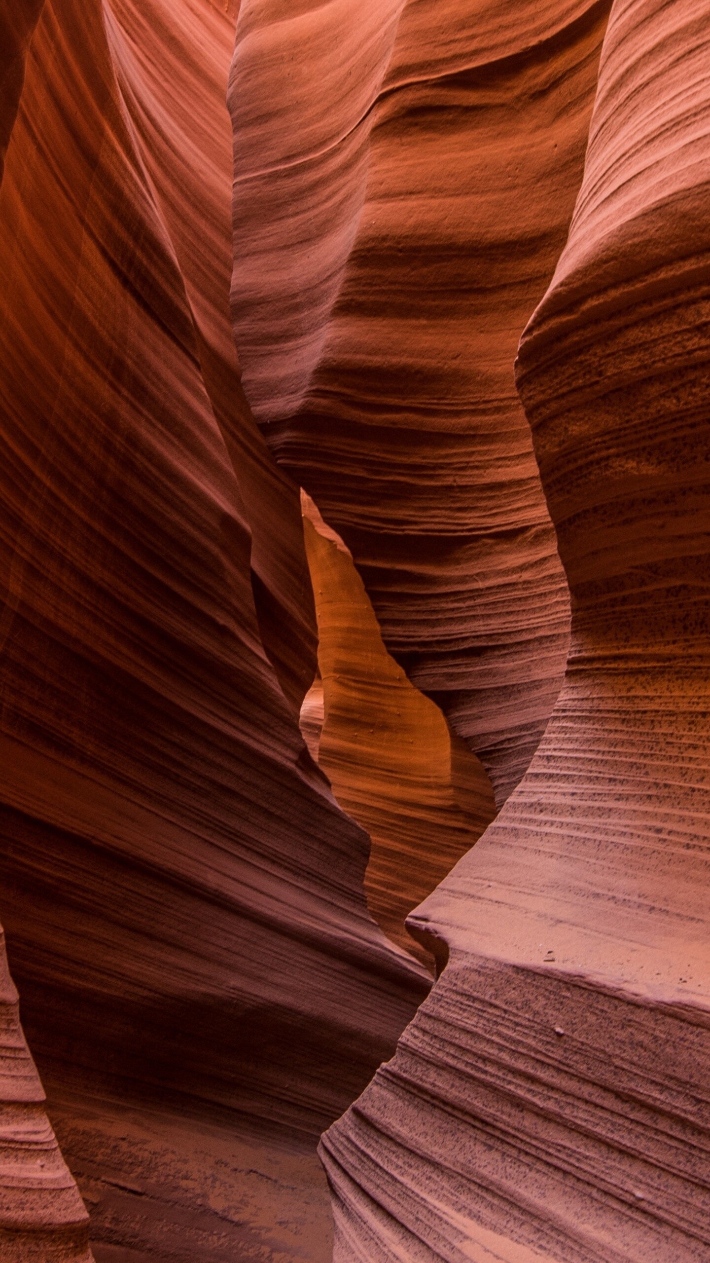 Geology: Canyon, A deep cleft between escarpments or cliffs, A rock formation. 1440x2560 HD Wallpaper.