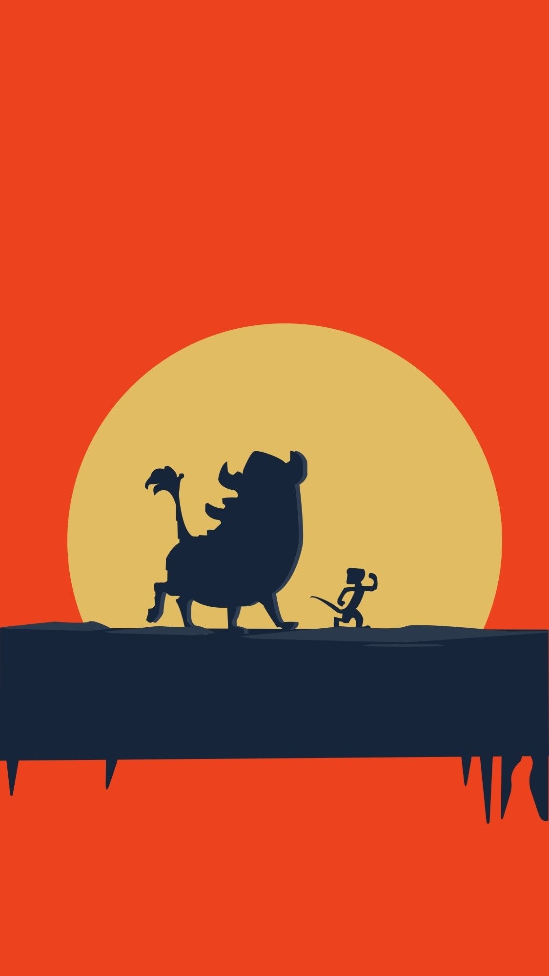 Timon and Pumbaa TV Series, Wallpaper pictures, 1130x2010 HD Handy