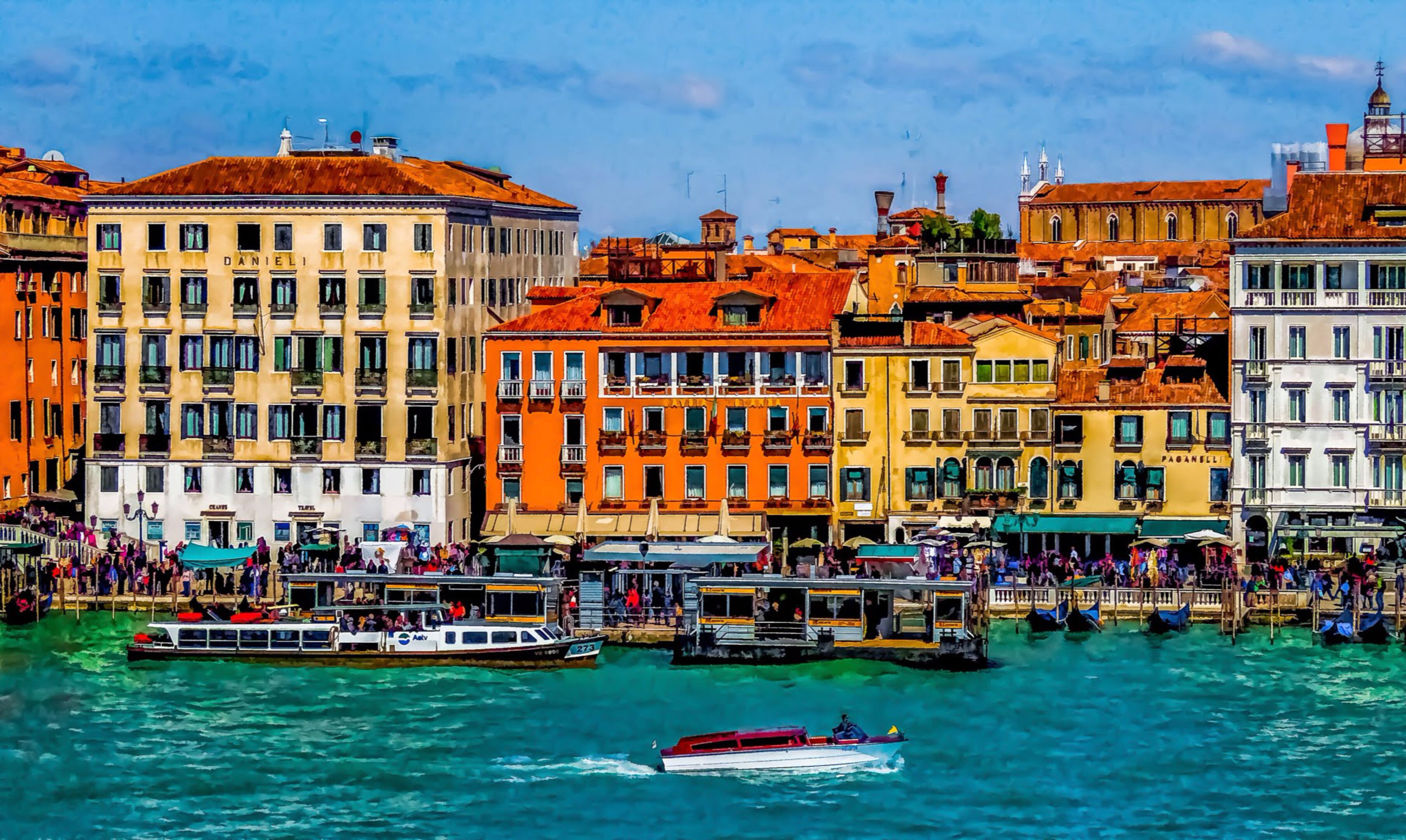 Italy: Venice, The Renaissance began in the country and spread to the rest of Europe. 3620x2160 HD Wallpaper.