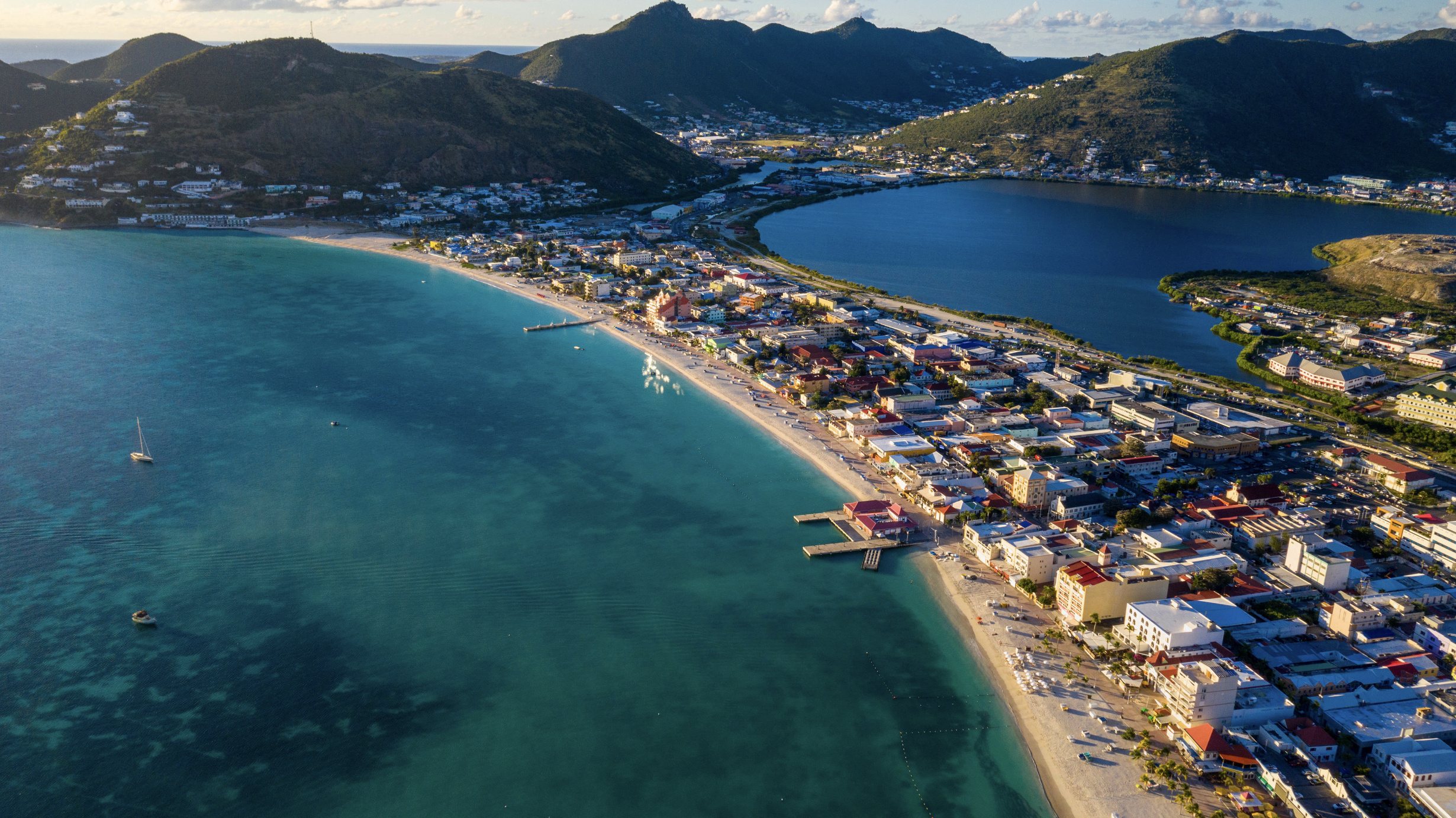 Sint Maarten travels, Most beautiful towns, 2460x1390 HD Desktop