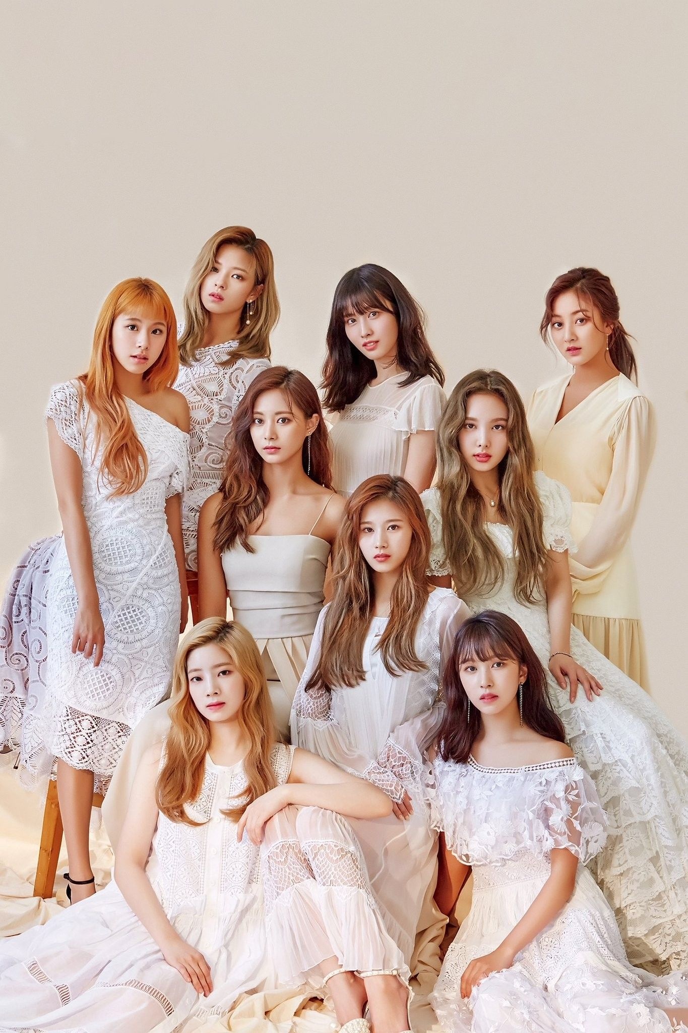 TWICE: Marie Claire cover, August 2018 issue, Singing sensations, 1370x2050 HD Handy