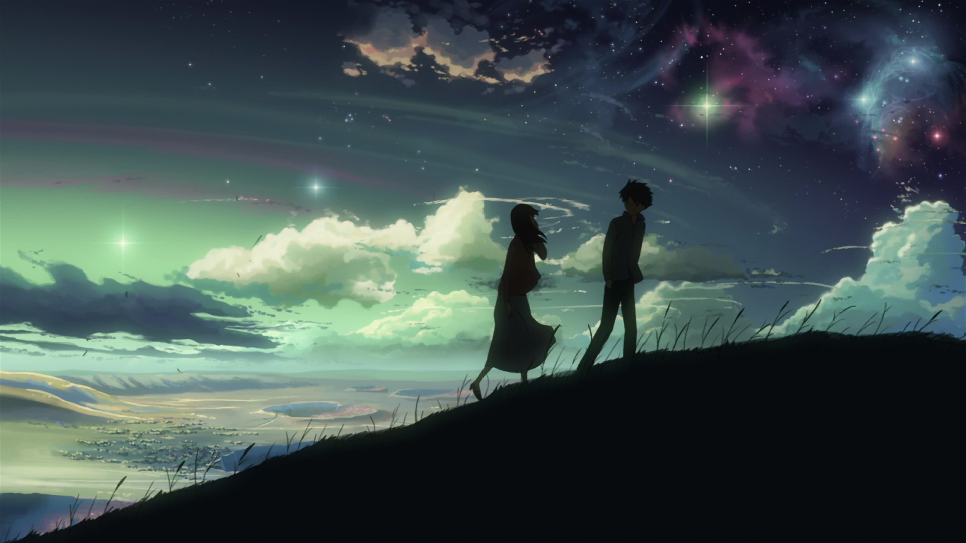 Makoto Shinkai Anime, Free Download, Shinjuku Japan, Garden of Words, 1920x1080 Full HD Desktop