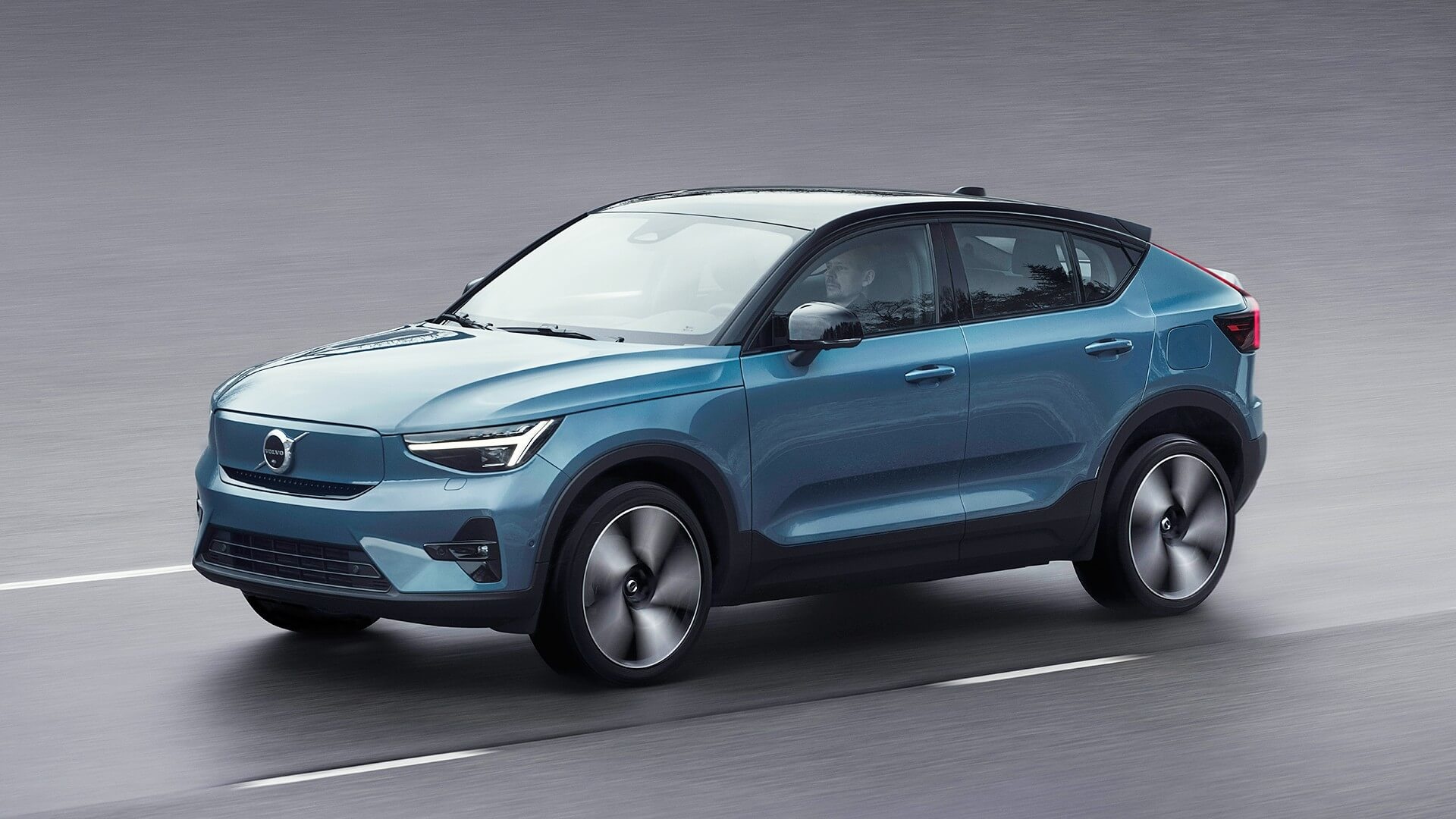 Volvo C40, Electric crossover coupe, Stylish and innovative, Next-generation Volvo, 1920x1080 Full HD Desktop