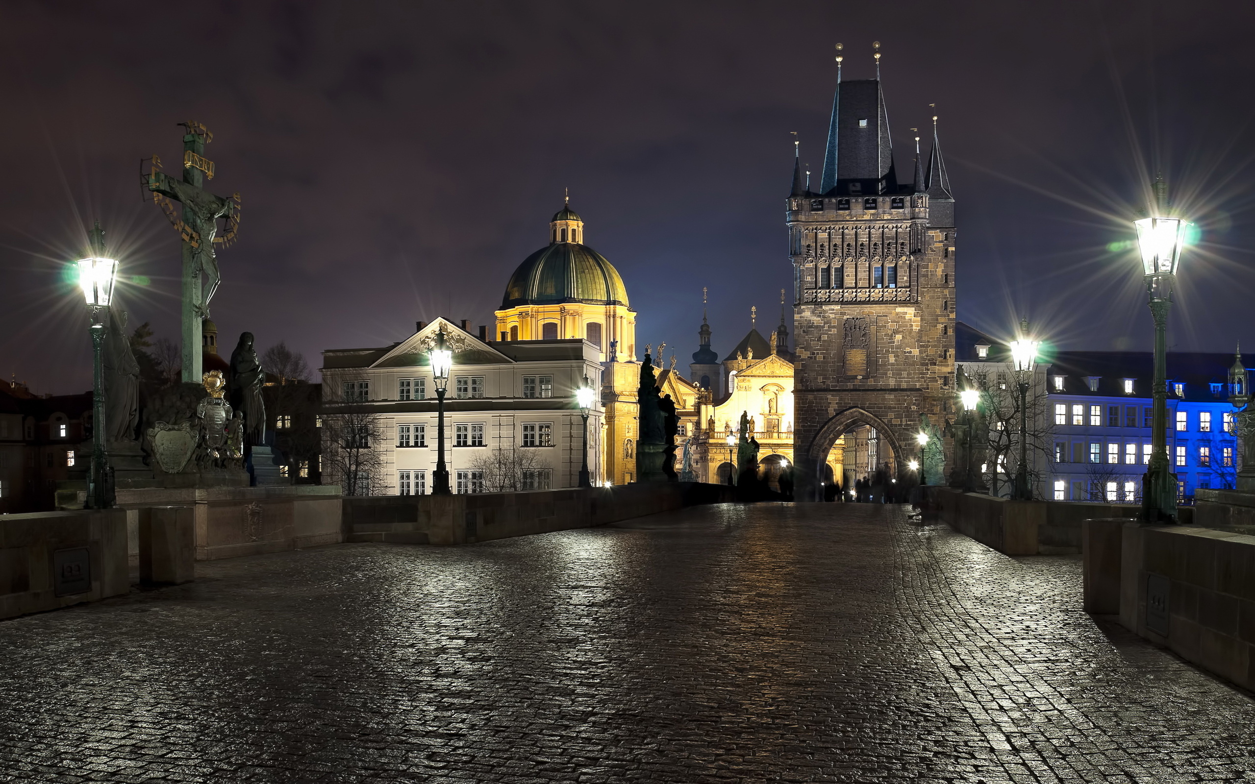 Prague: The treaty ending the Austro-Prussian War was signed in the city in 1866. 2560x1600 HD Wallpaper.