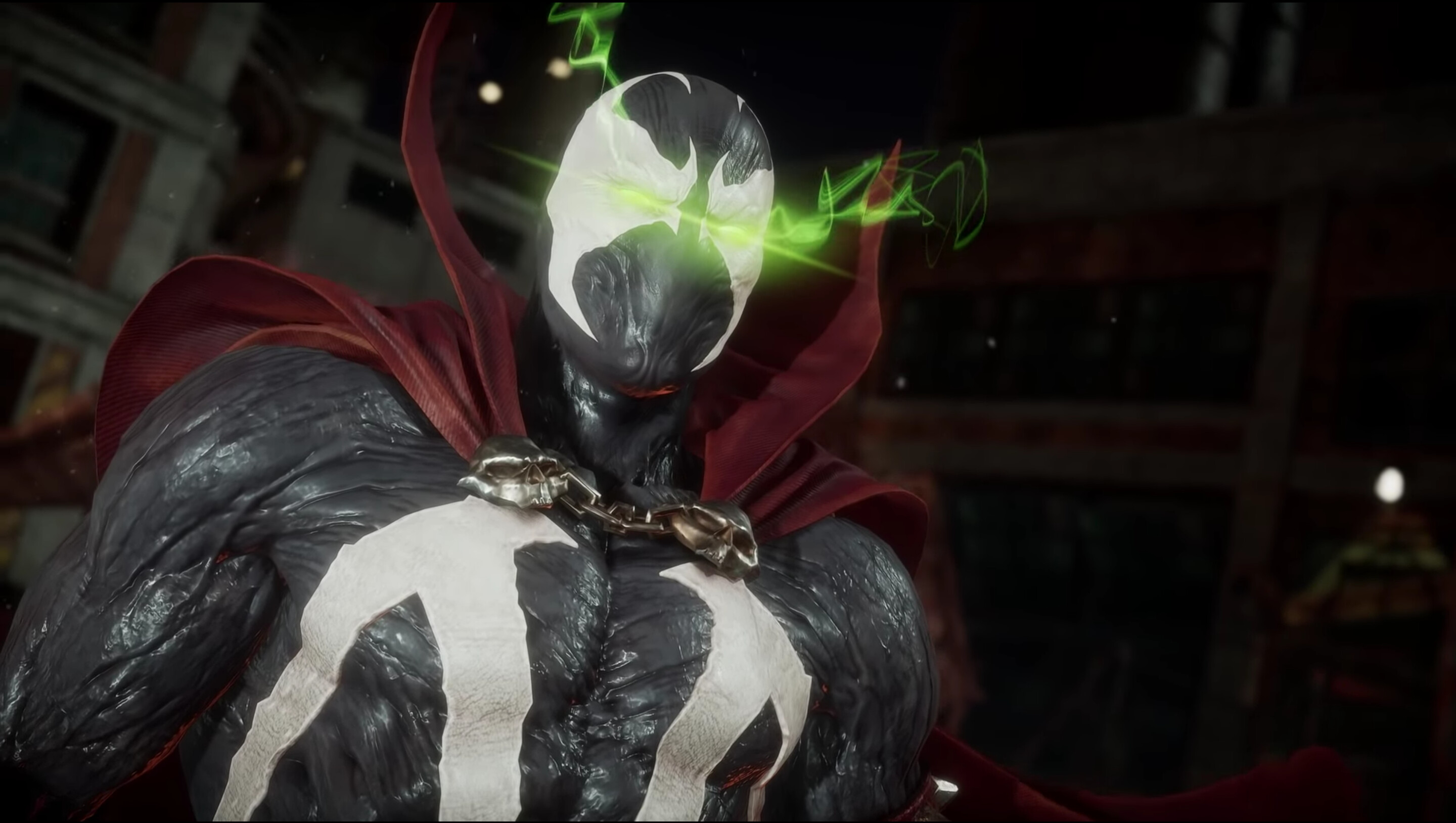 Hellspawn: Appears as a playable guest character included in the Kombat Pass 1 DLC in Mortal Kombat 11. 2880x1630 HD Background.
