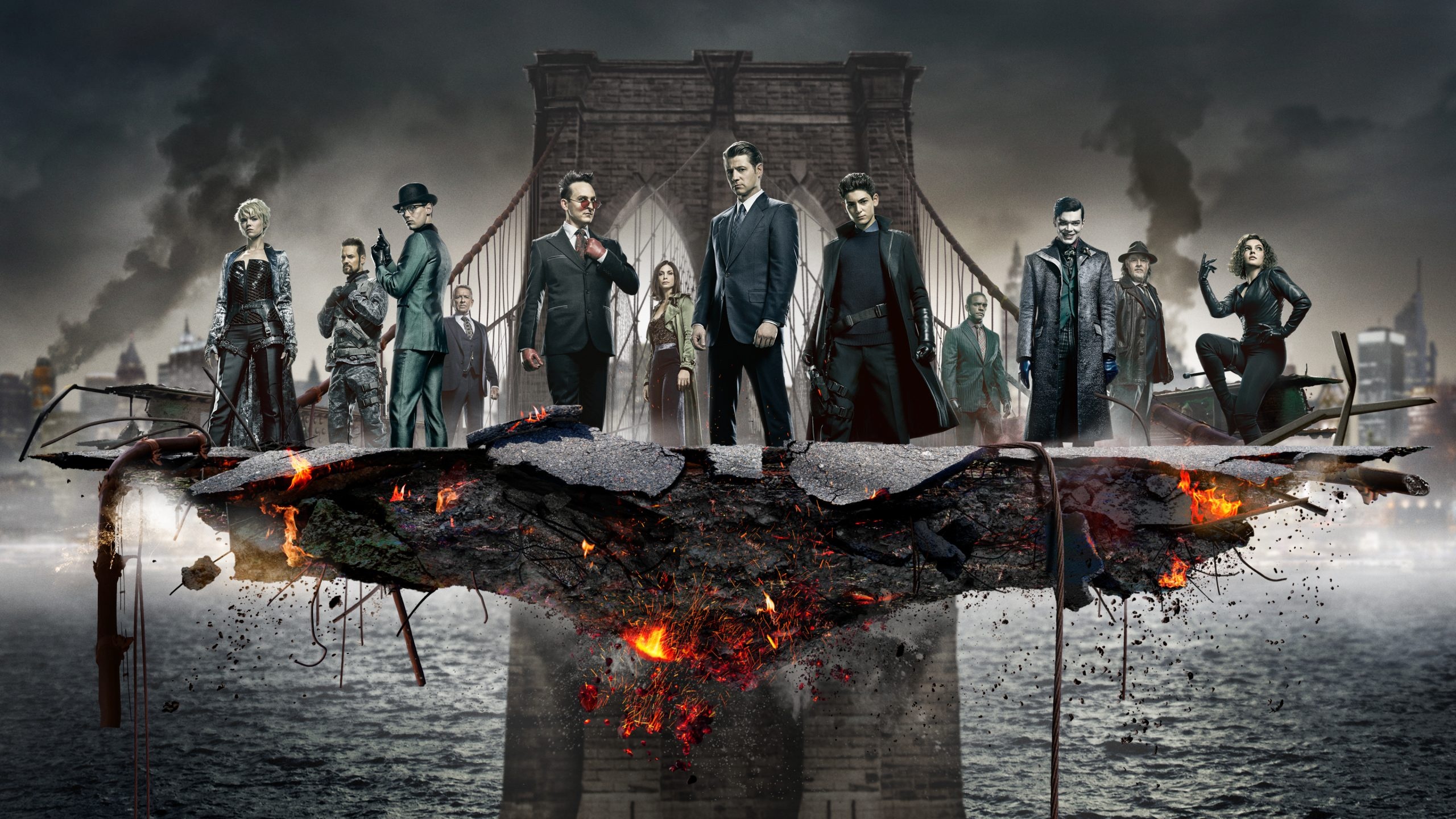 Gotham TV series, Must-watch shows, Dark and thrilling, Pop culture favorites, 2560x1440 HD Desktop