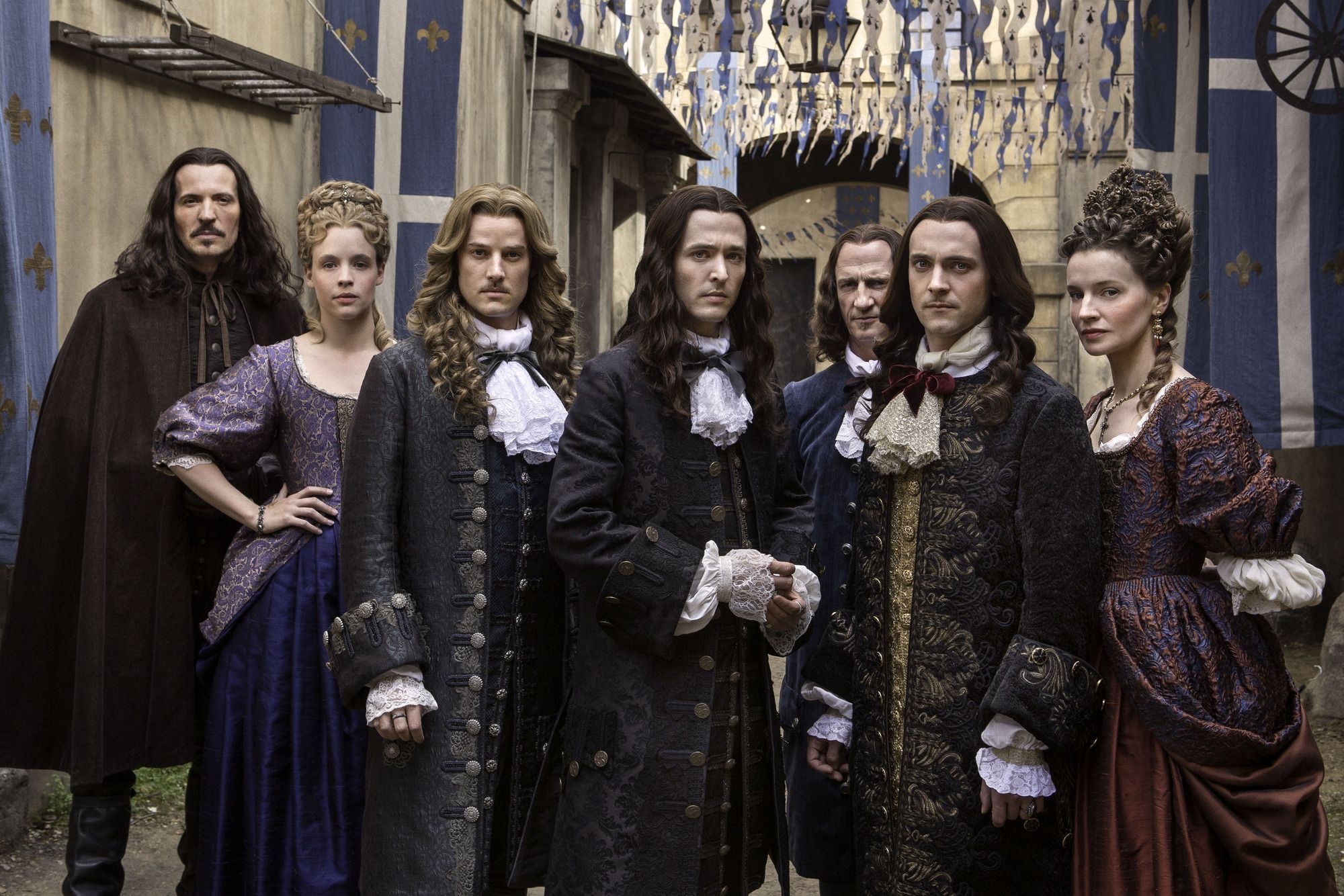 Versailles TV series, Cast members, Meet the actors, Season three, 2000x1340 HD Desktop