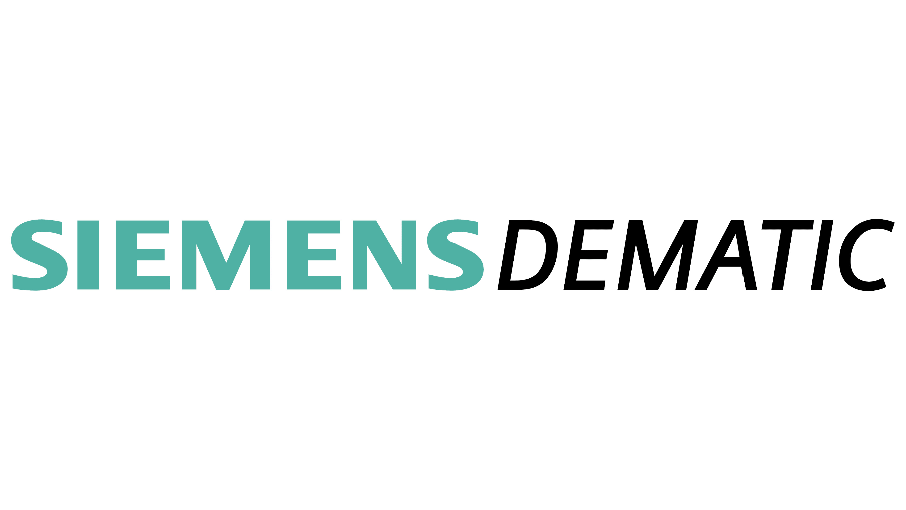 Siemens: Logistics and production automation systems, Information technology solutions, Material handling systems. 3840x2160 4K Background.