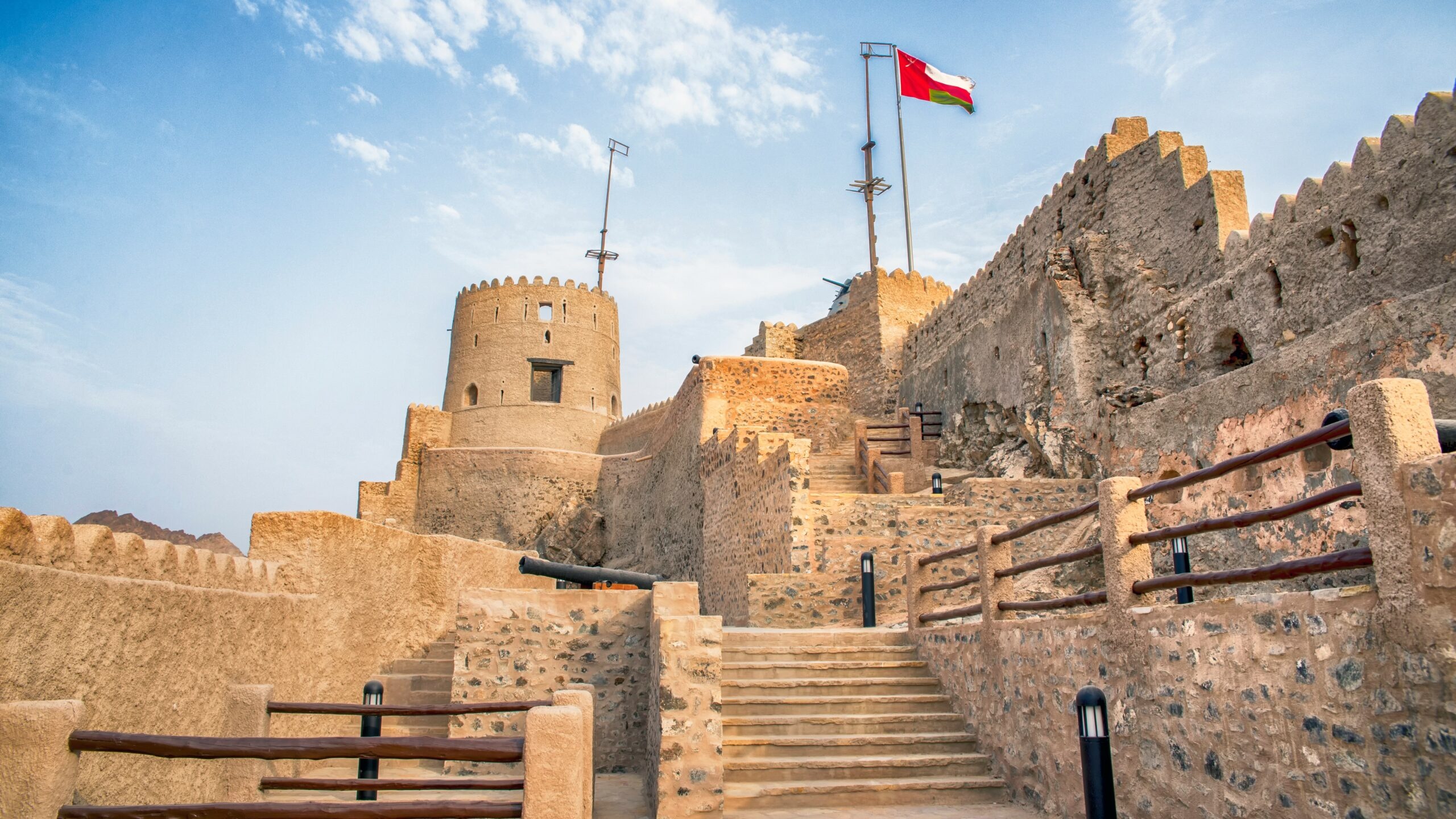 Muscat, Capital of Oman, Alfa Logistics, Welcome new member, 2560x1440 HD Desktop