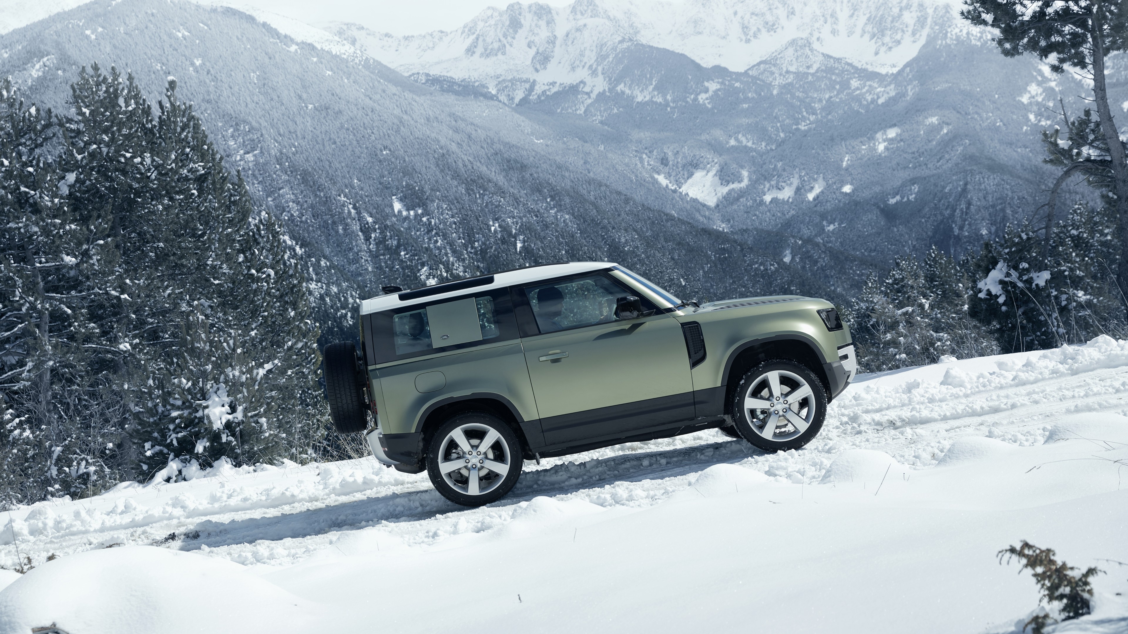 Land Rover Defender, Frankfurt Motor Show, SUV 2020, Off-road capability, 3840x2160 4K Desktop