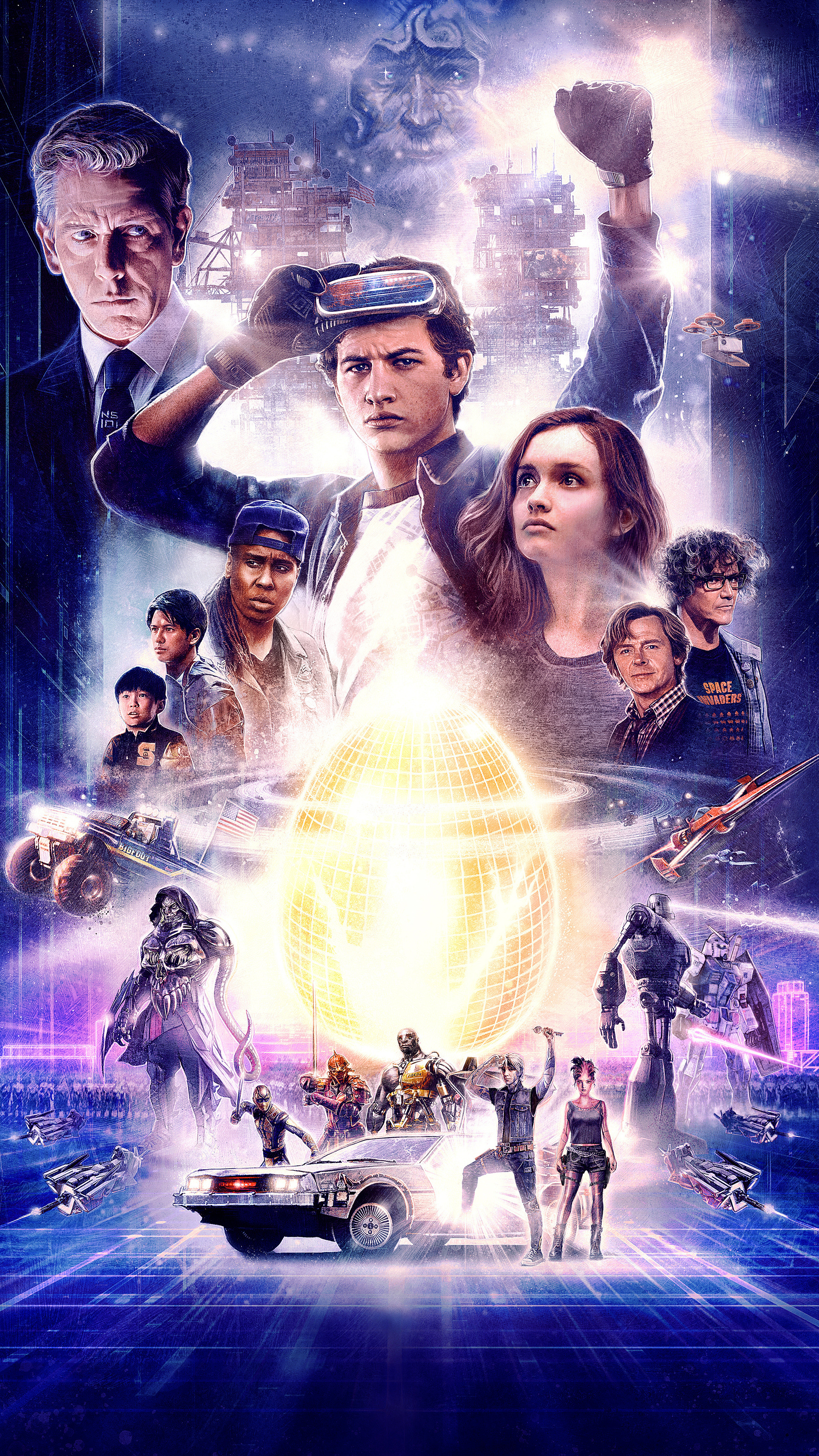Ready Player One, Movie, Posters, Virtual Reality, 2160x3840 4K Phone