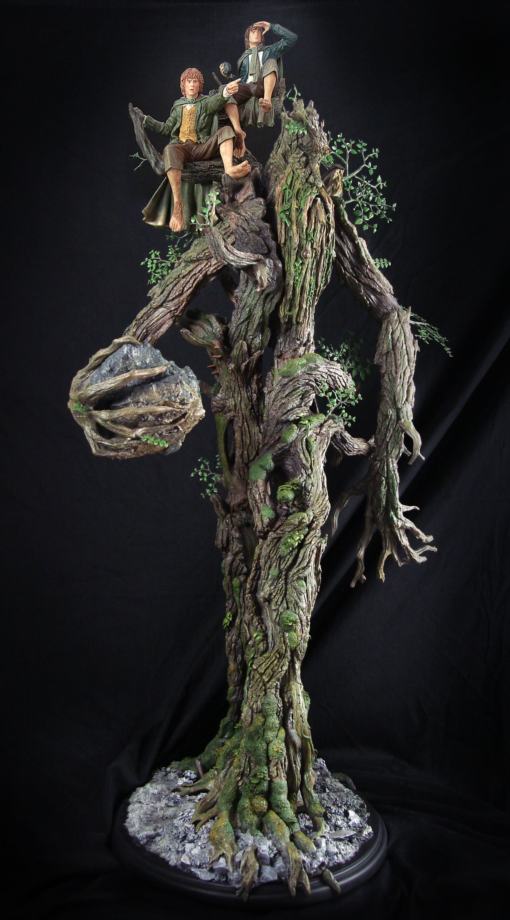 Treebeard: The oldest living thing that still walks beneath the Sun upon this Middle-earth. 1740x3130 HD Background.