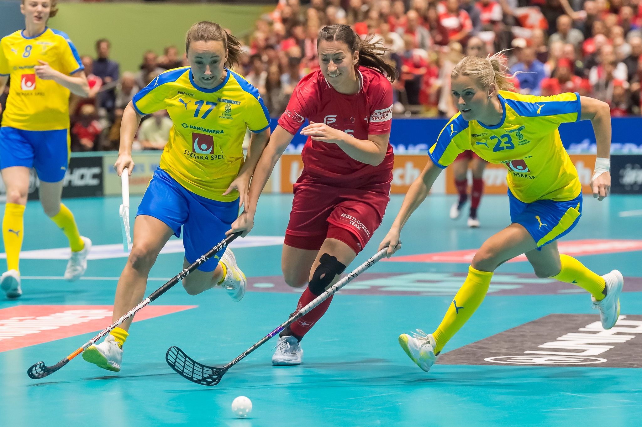 Floorball: The Women's World Floorball Championships 2019, An international competitive event. 2050x1370 HD Background.