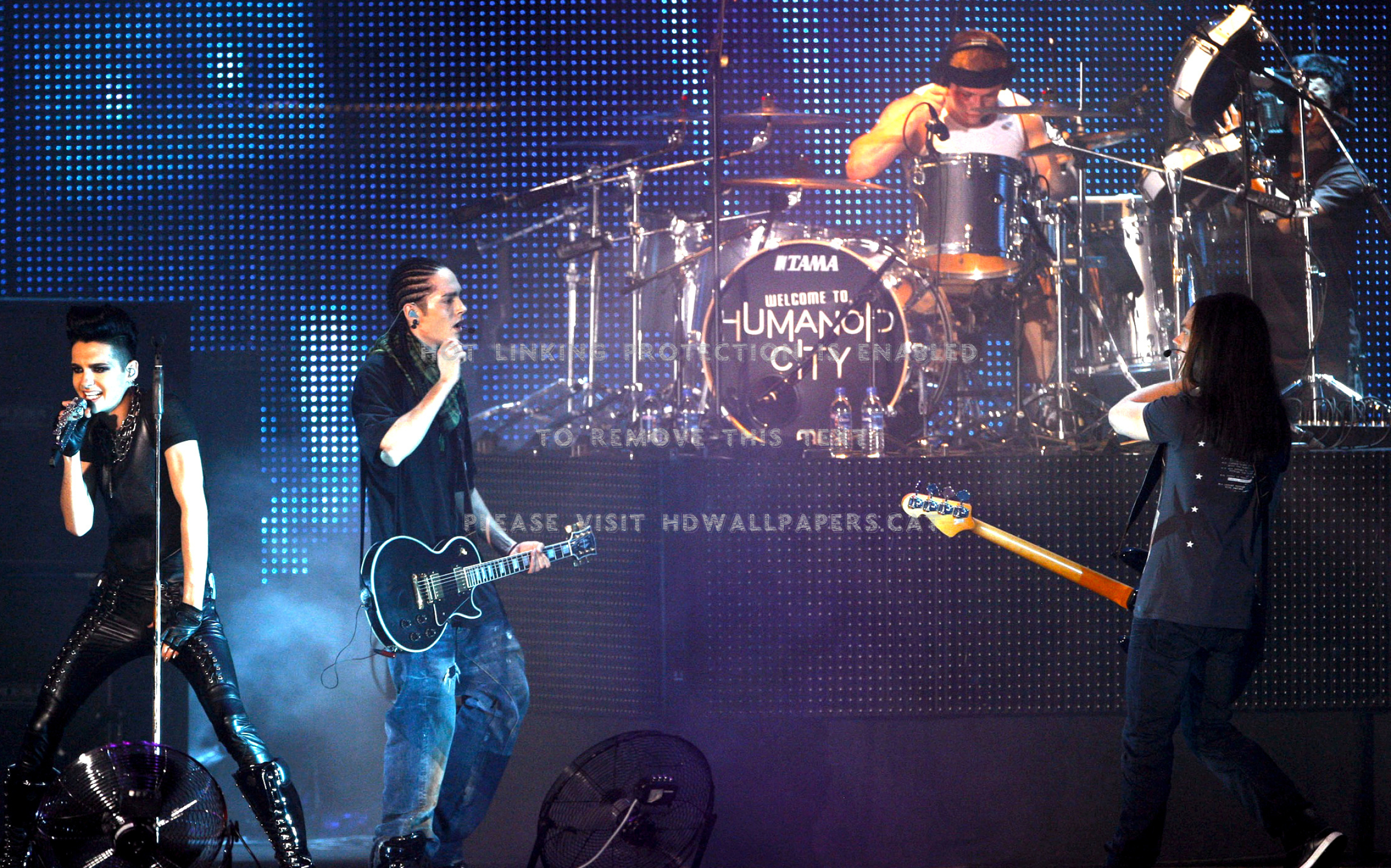 Tokio Hotel: Best World Stage Performance, 7 November 2010, Bill Kaulitz, Tom Kaulitz. 2510x1570 HD Background.