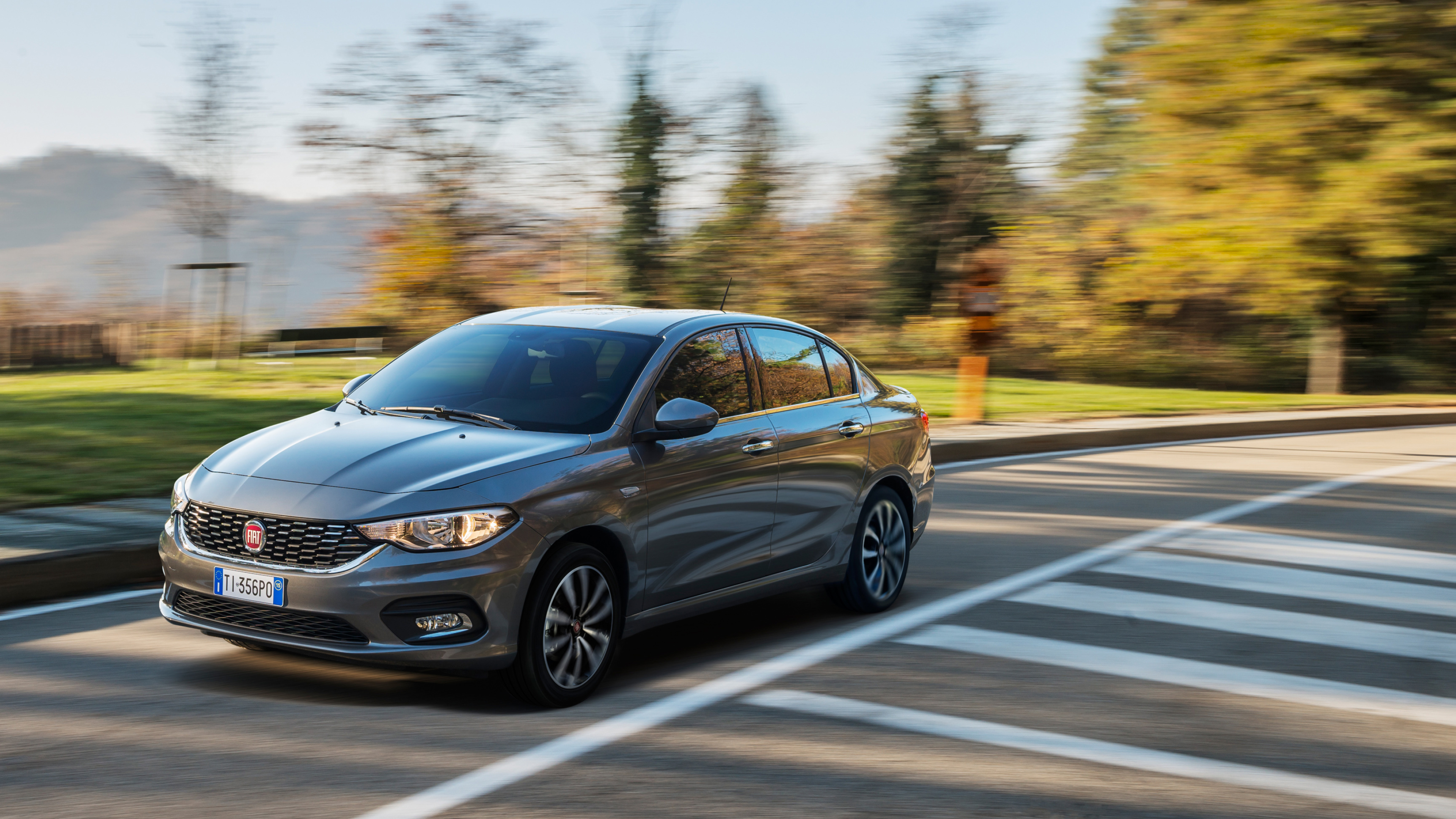 Fiat Tipo, Affordable and practical, Compact family car, Italian charm, 3840x2160 4K Desktop