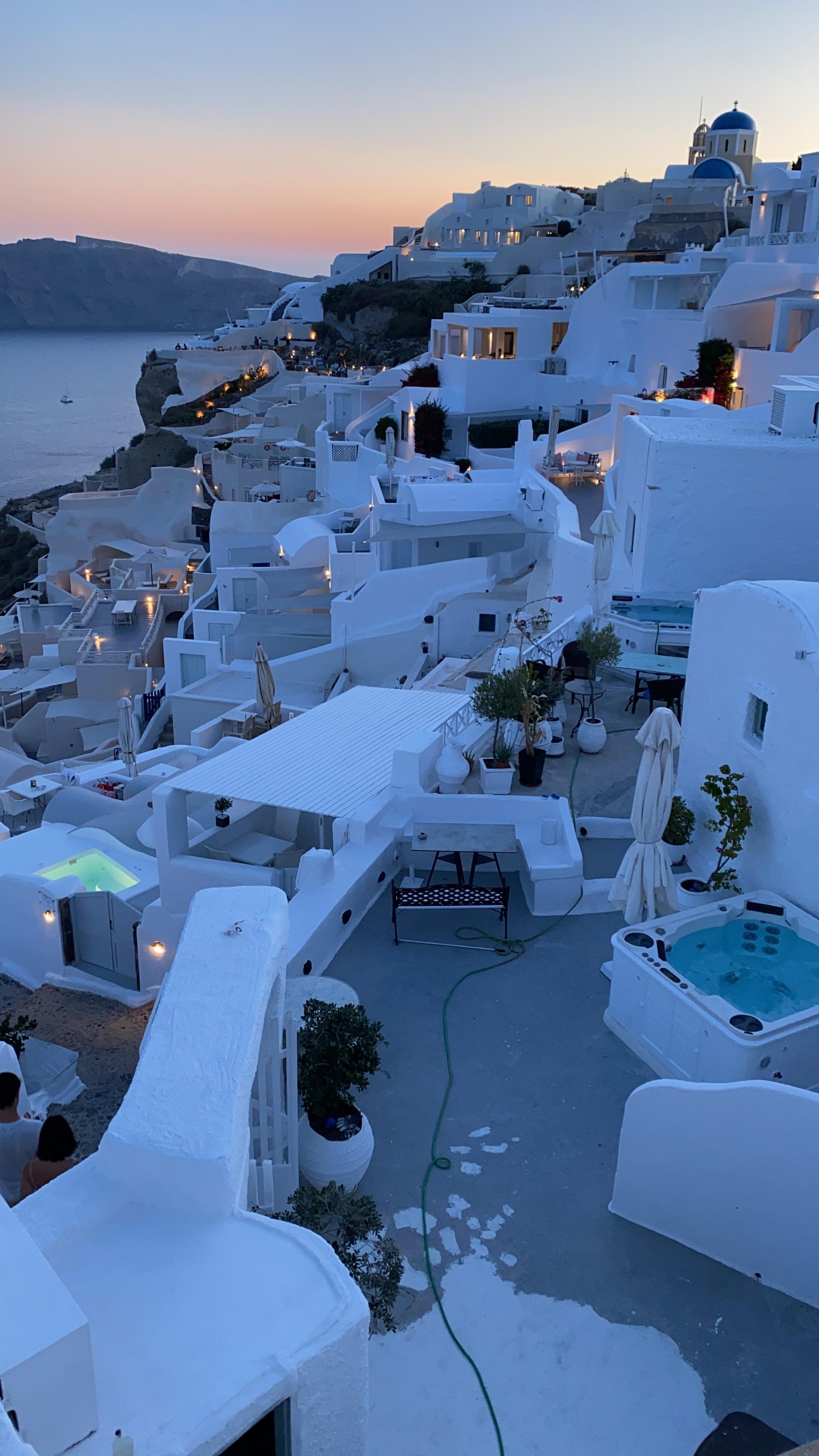 Luxury hotel, Exclusive experience, Santorini getaway, Unforgettable memories, 2160x3840 4K Phone