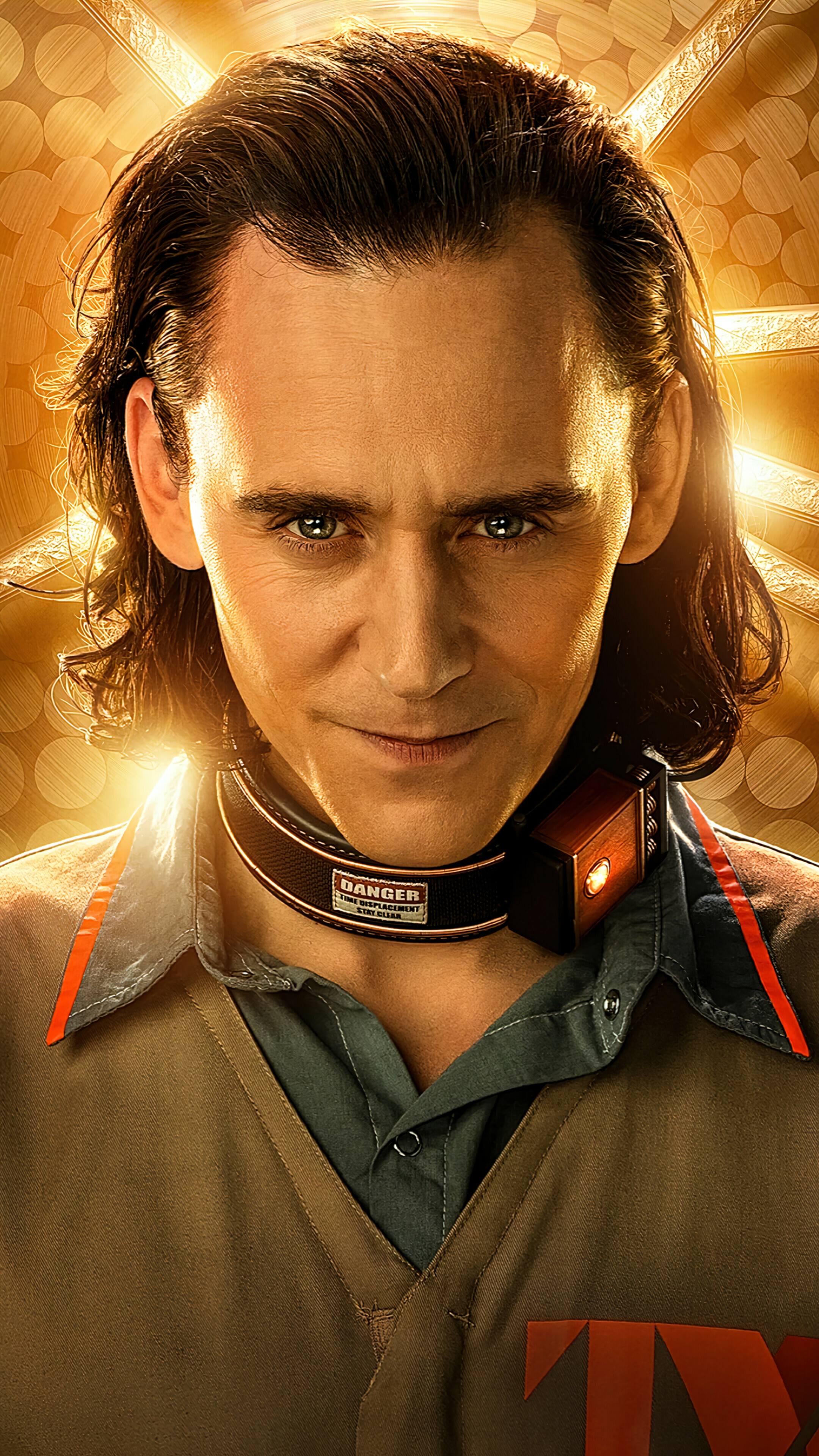 Loki (TV Series): Tom Hiddleston reprises his role from the Marvel film series. 2160x3840 4K Wallpaper.