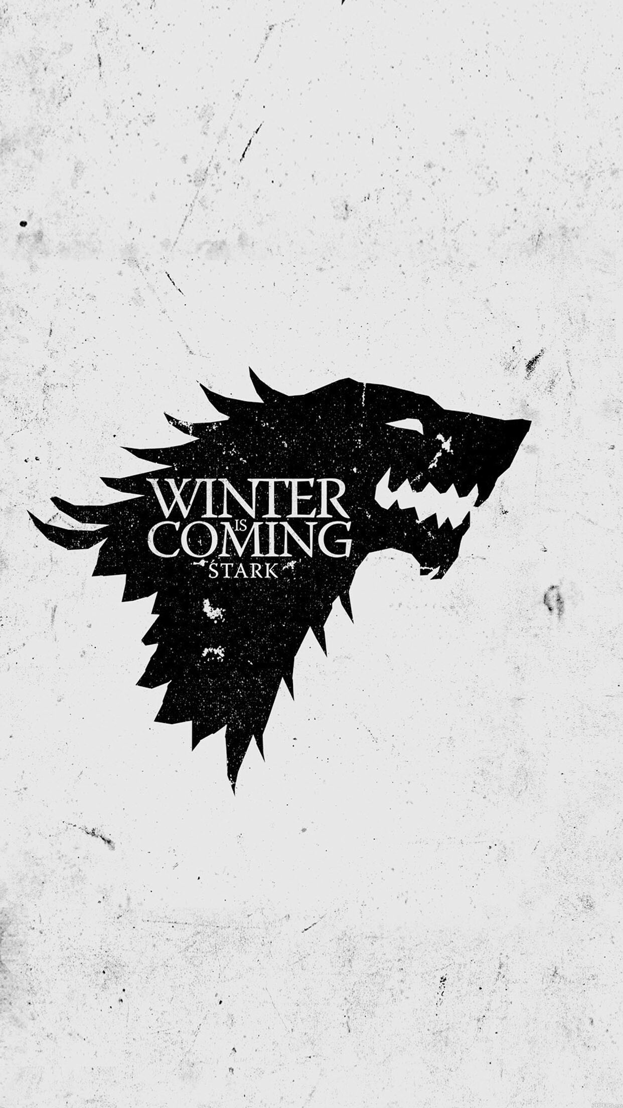 Game of Thrones: Winter is coming, House Stark, George R. R. Martin. 1250x2210 HD Background.