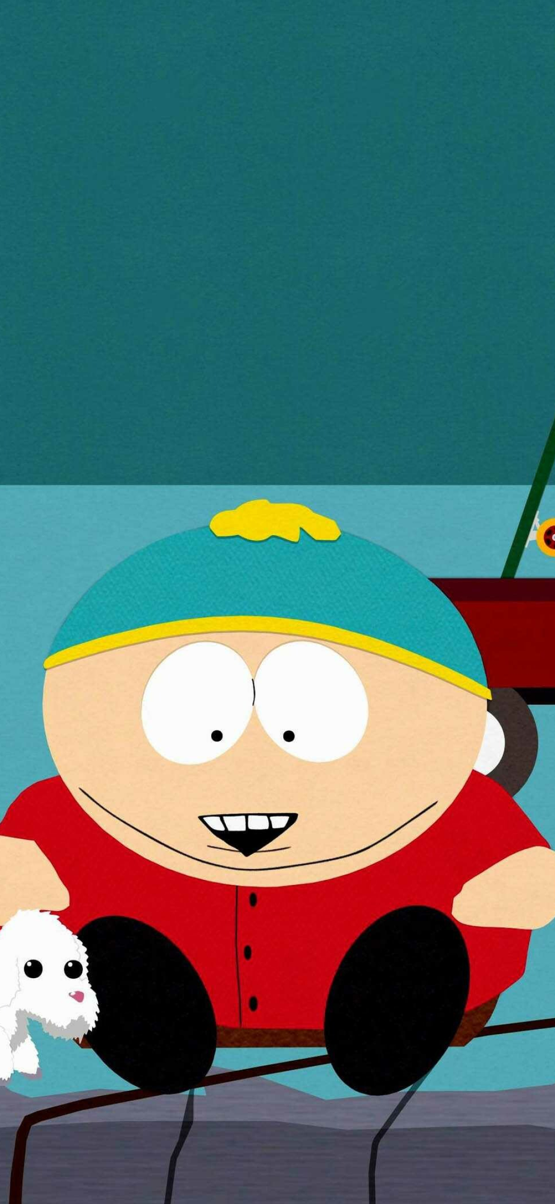 South Park: Eric Cartman, the only child of Liane Cartman. 1080x2340 HD Wallpaper.