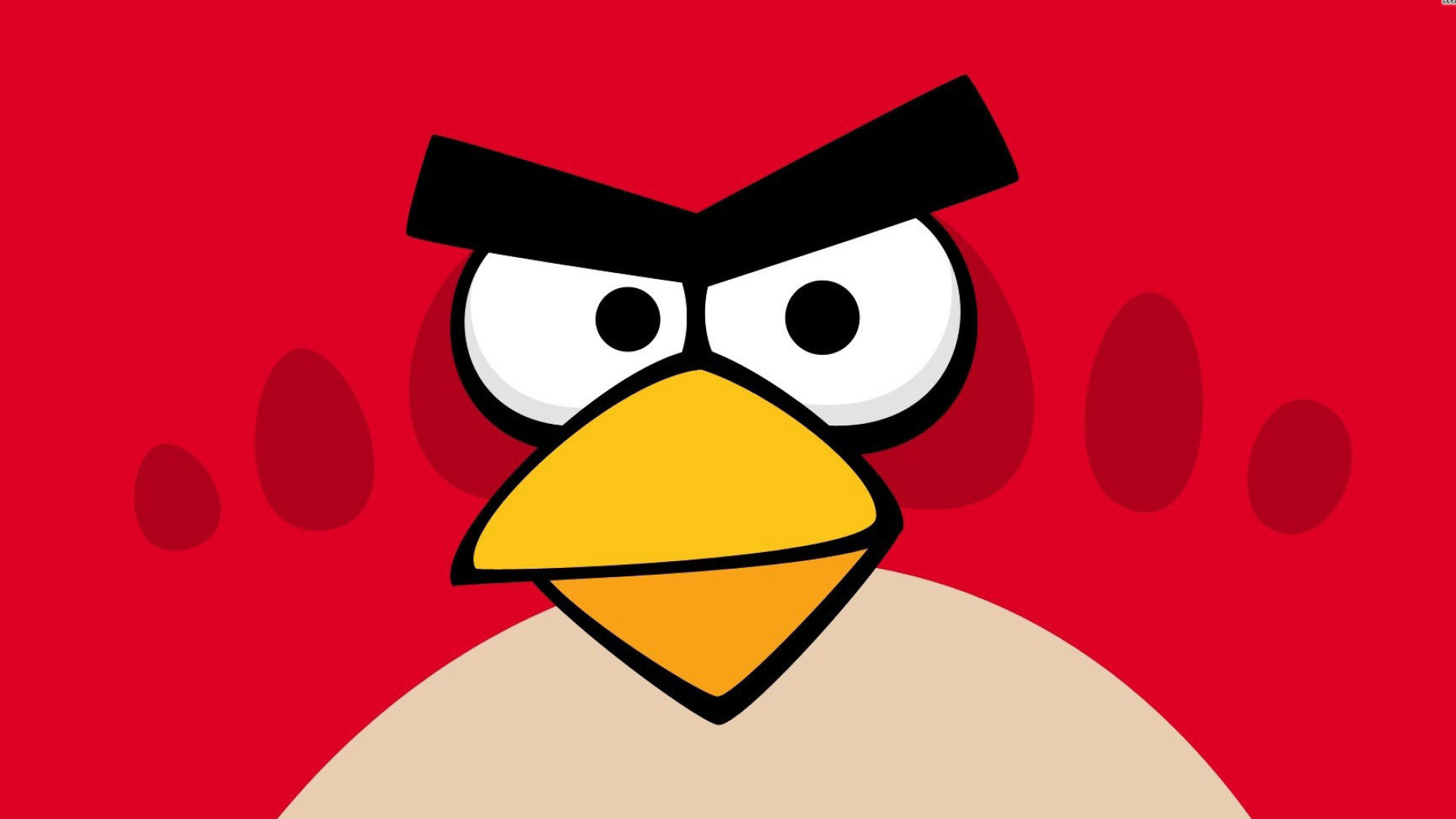 Angry Birds, Red bird, HD wallpapers, Colorful feathers, 1920x1080 Full HD Desktop