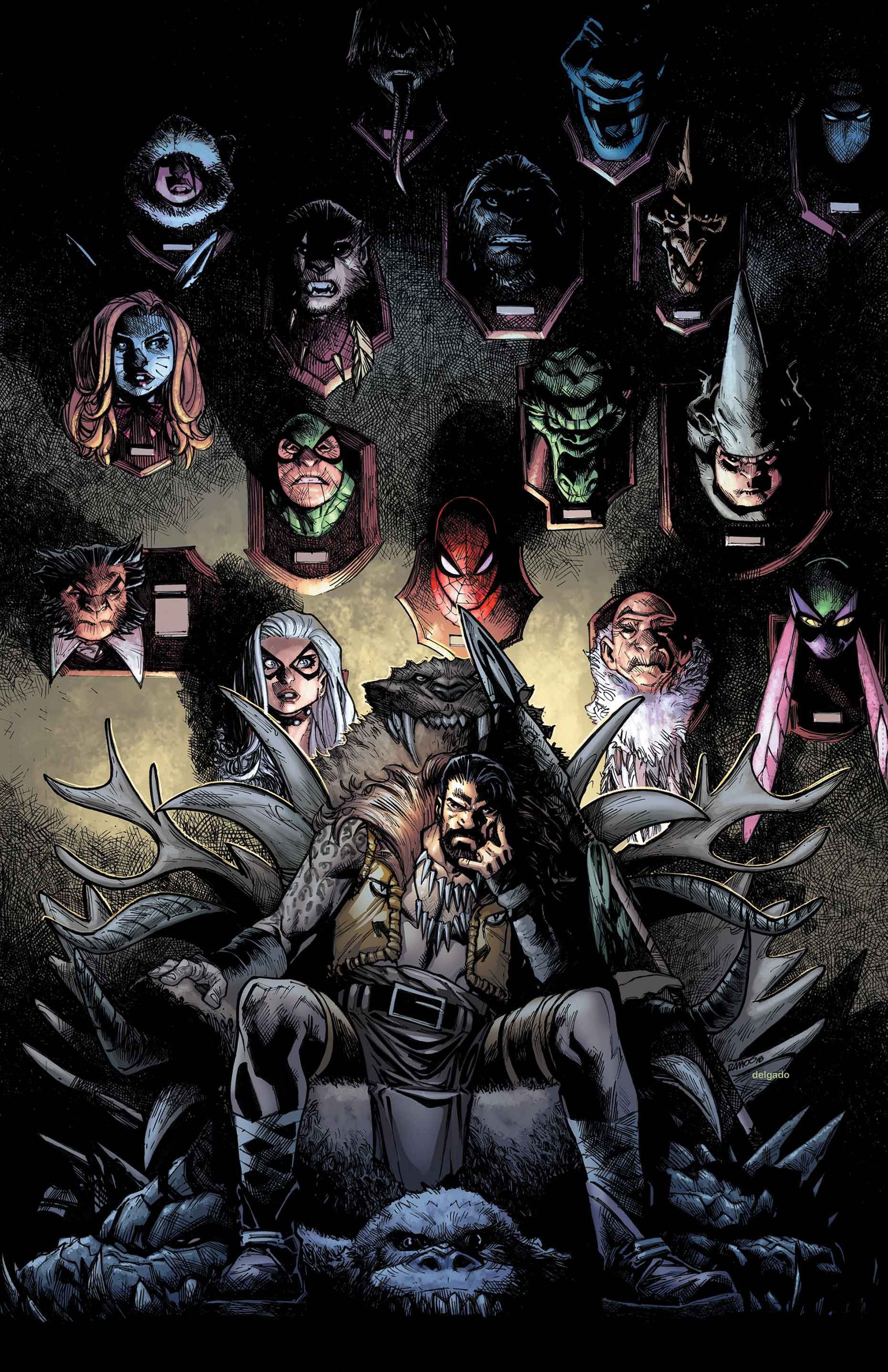 Kraven the Hunter, Marvel comics villain, Wiki page, Arch-nemesis of Spider-Man, 1870x2880 HD Phone