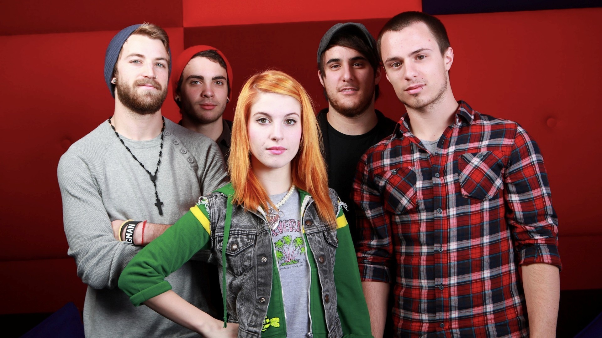 Paramore: The hit single “Ain't It Fun”, The first-ever Grammy Award. 1920x1080 Full HD Background.