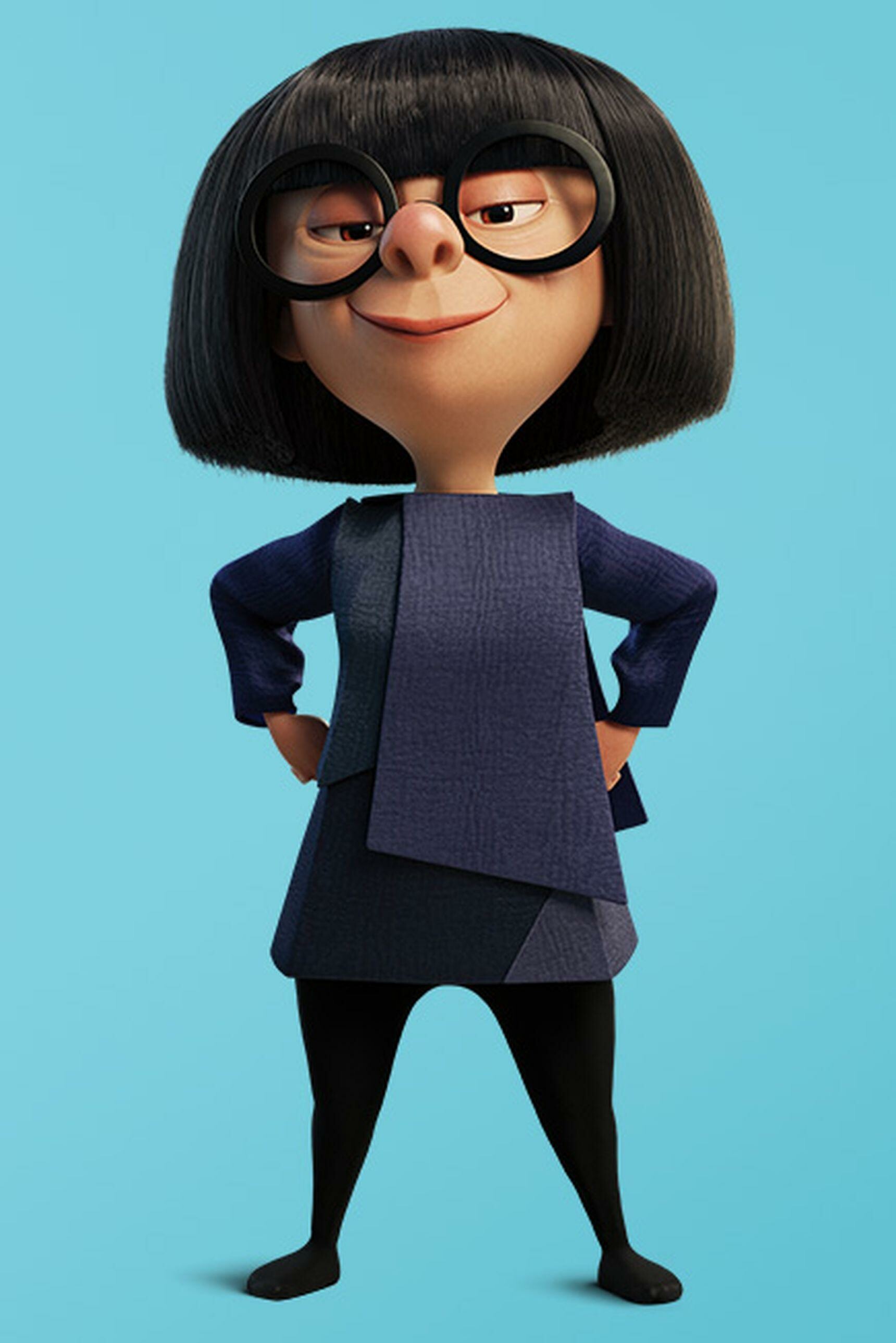 The Incredibles: Edna, a fashion designer for superheroes, The Incredibles 2. 1720x2580 HD Background.