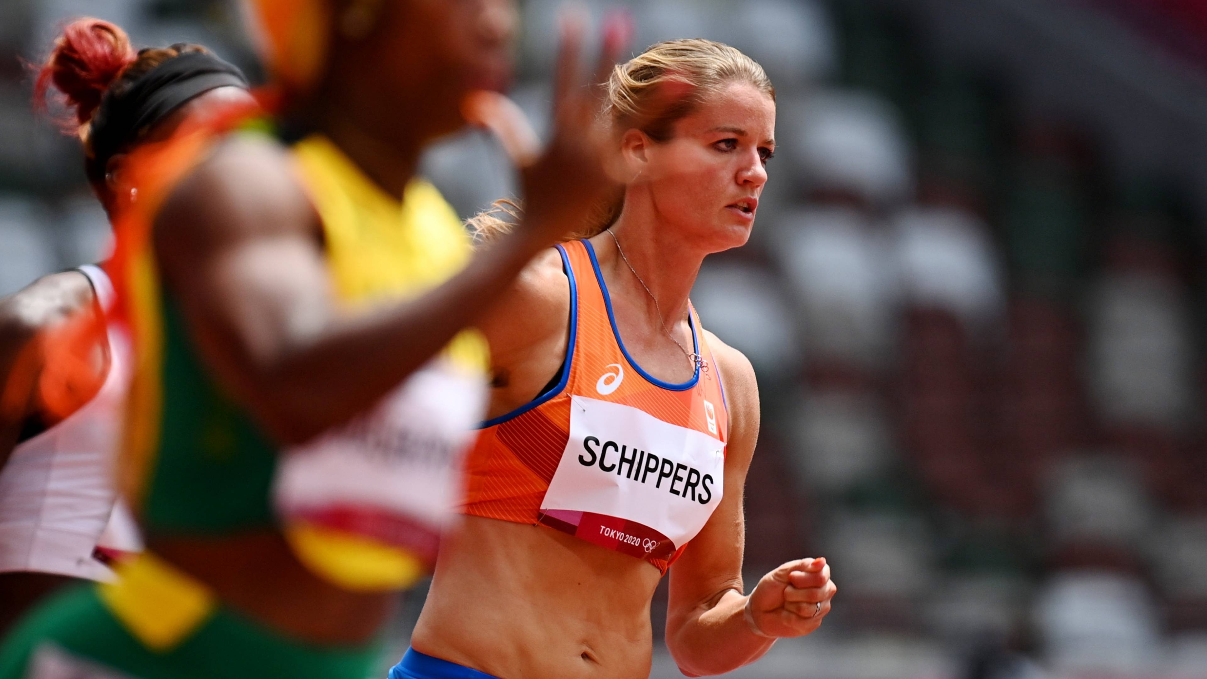 Dafne Schippers, Half final, 200 meters, Economical energy, 3840x2160 4K Desktop