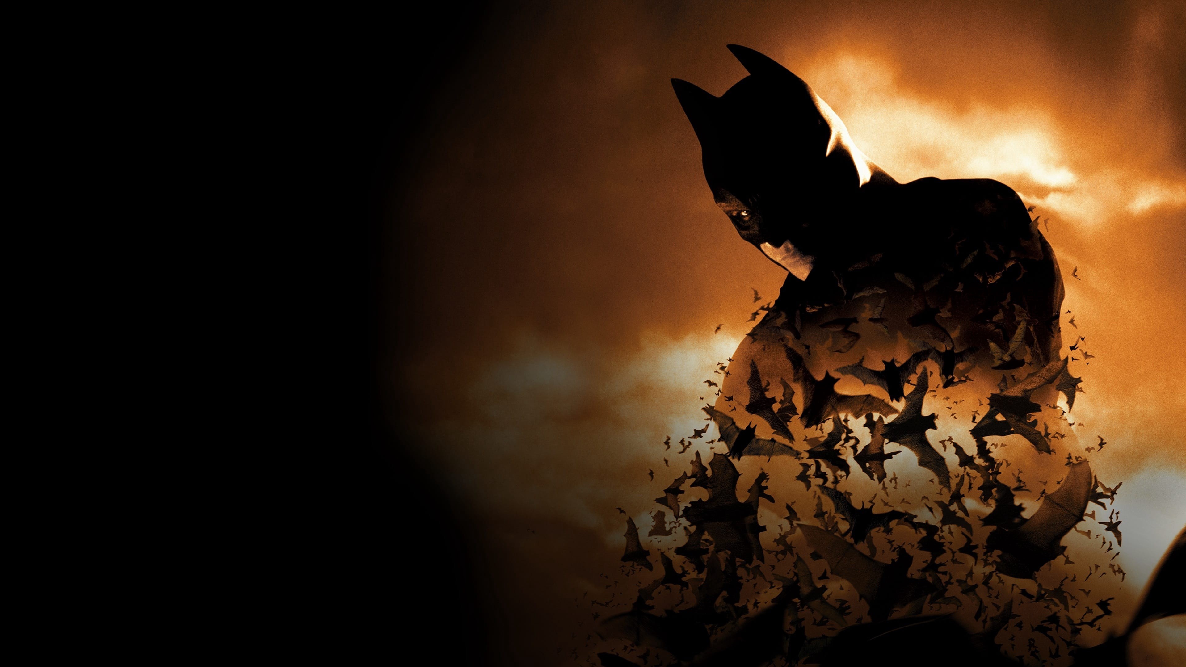 Batman Begins, 4k poster, HD movies 4k, Wallpapers, 3840x2160 4K Desktop
