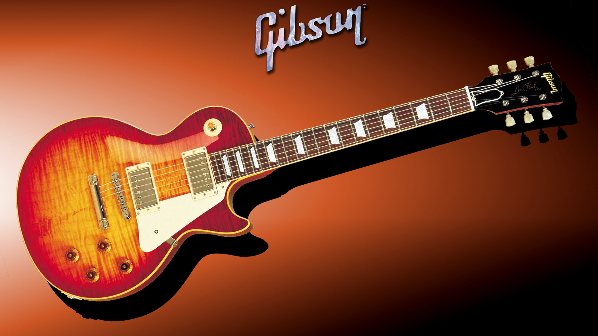 Gibson Guitar: The Joe Perry Boneyard Les Paul, An extremely rare musical instrument. 2100x1190 HD Wallpaper.