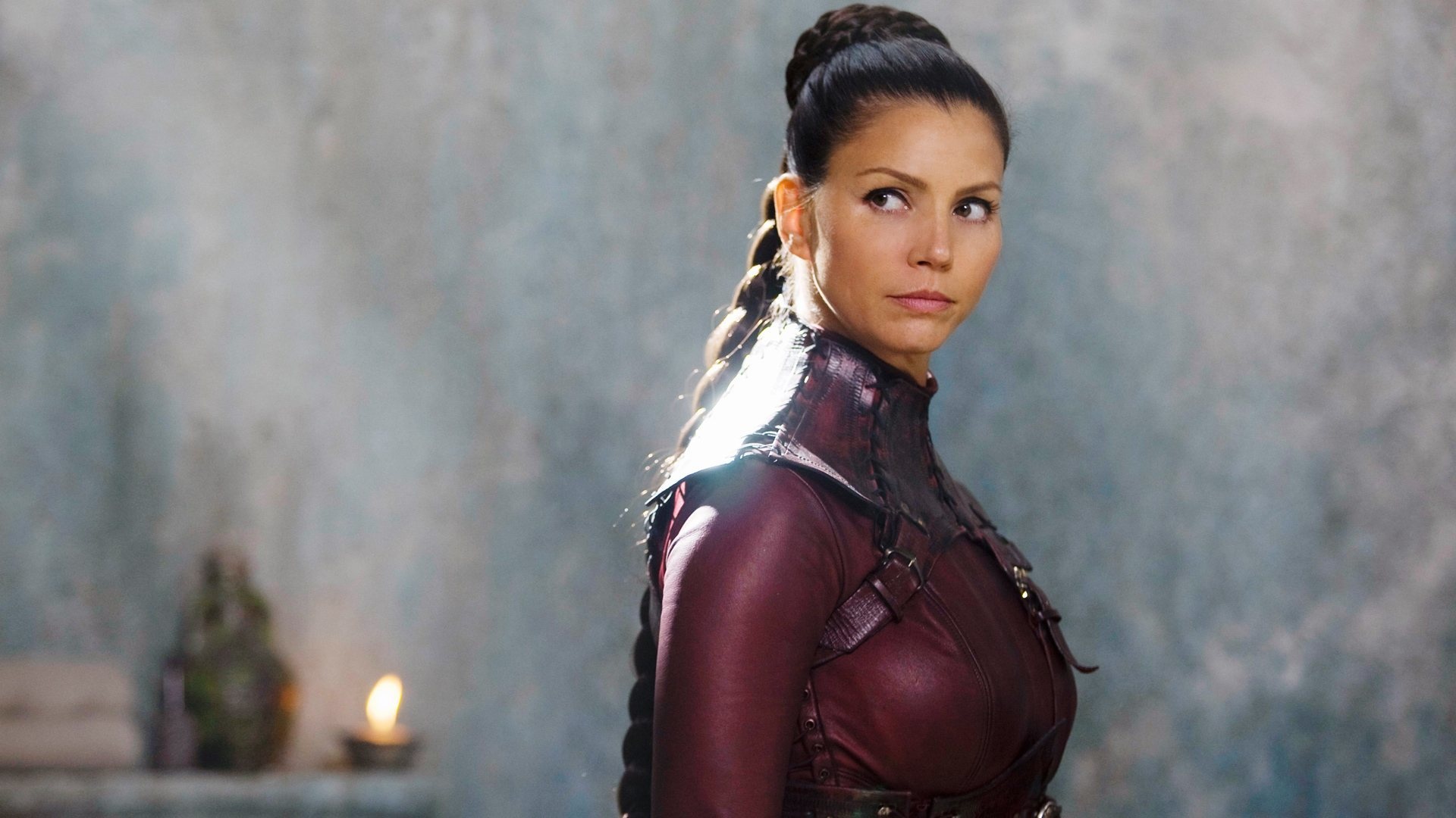 Legend of the Seeker (TV Series): Charisma Carpenter as Triana, An American actress from Las Vegas. 1920x1080 Full HD Background.